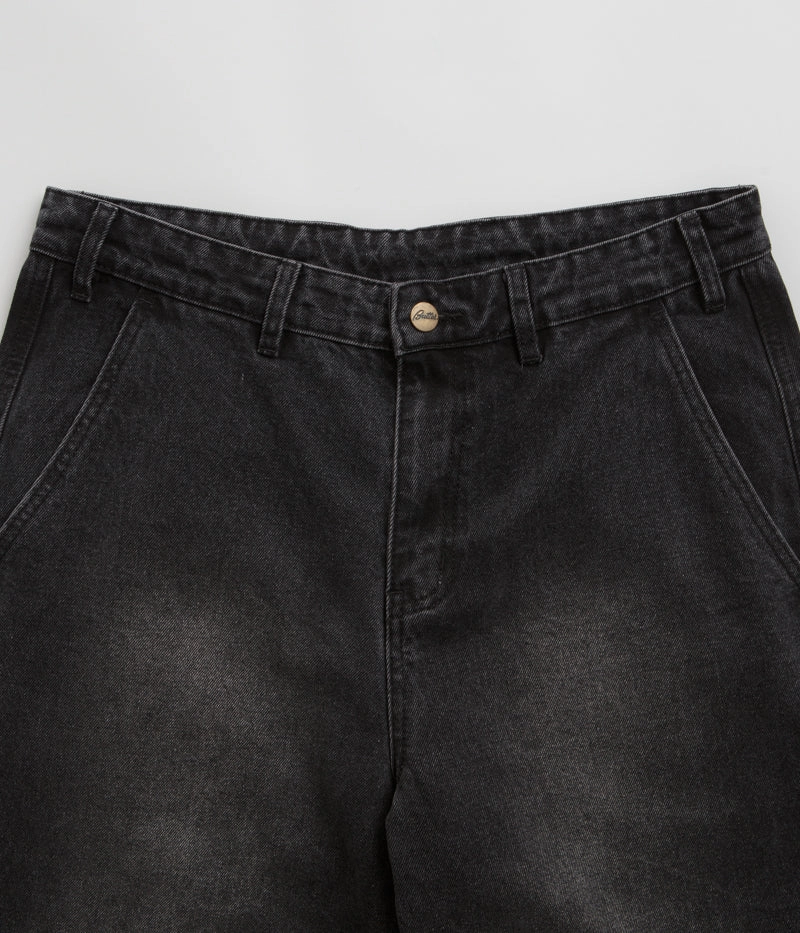 Butter Goods Work Pants - Distressed Black Chilly Comfort City Ready