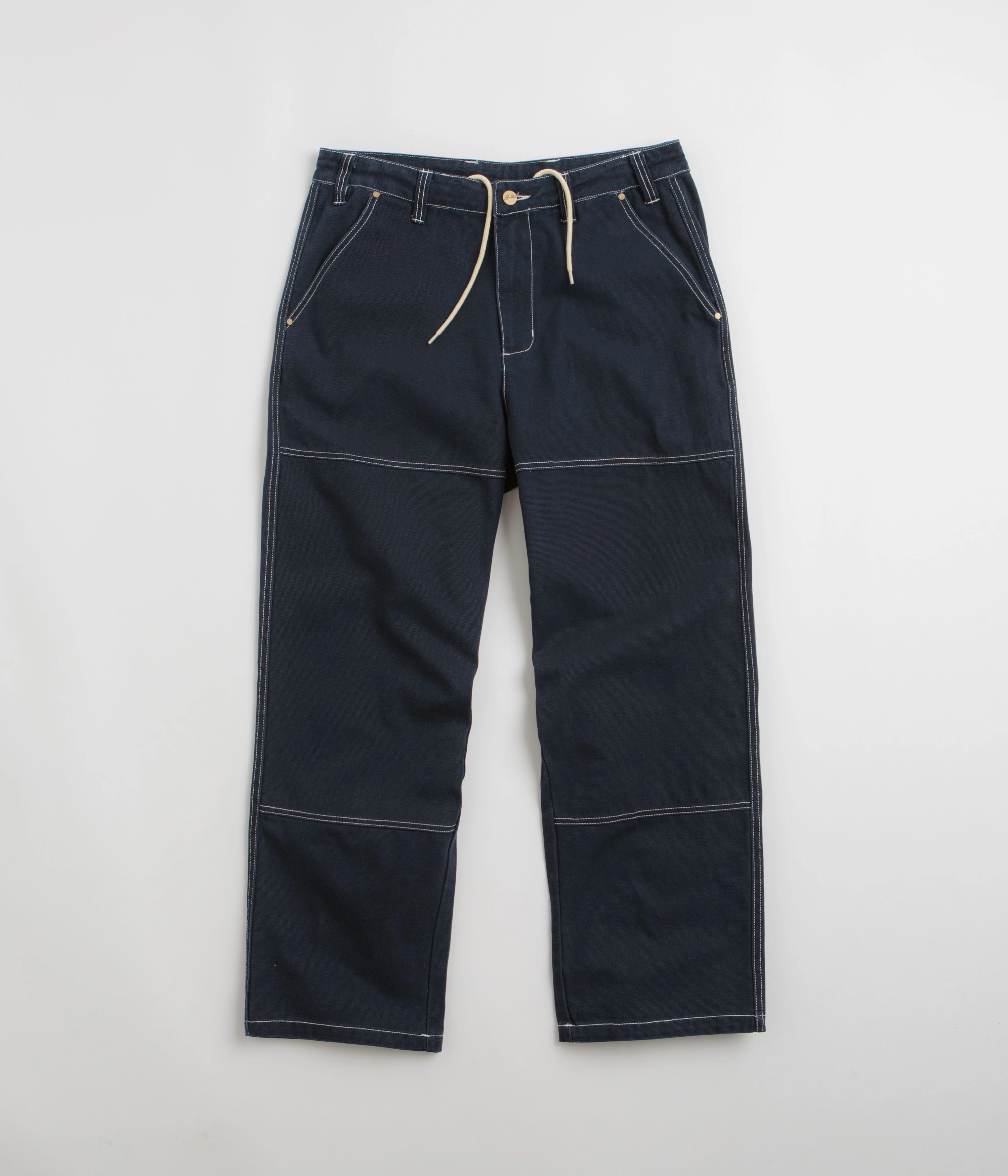 Butter Goods Work Pants - Navy High Rise Design BreathableFabric