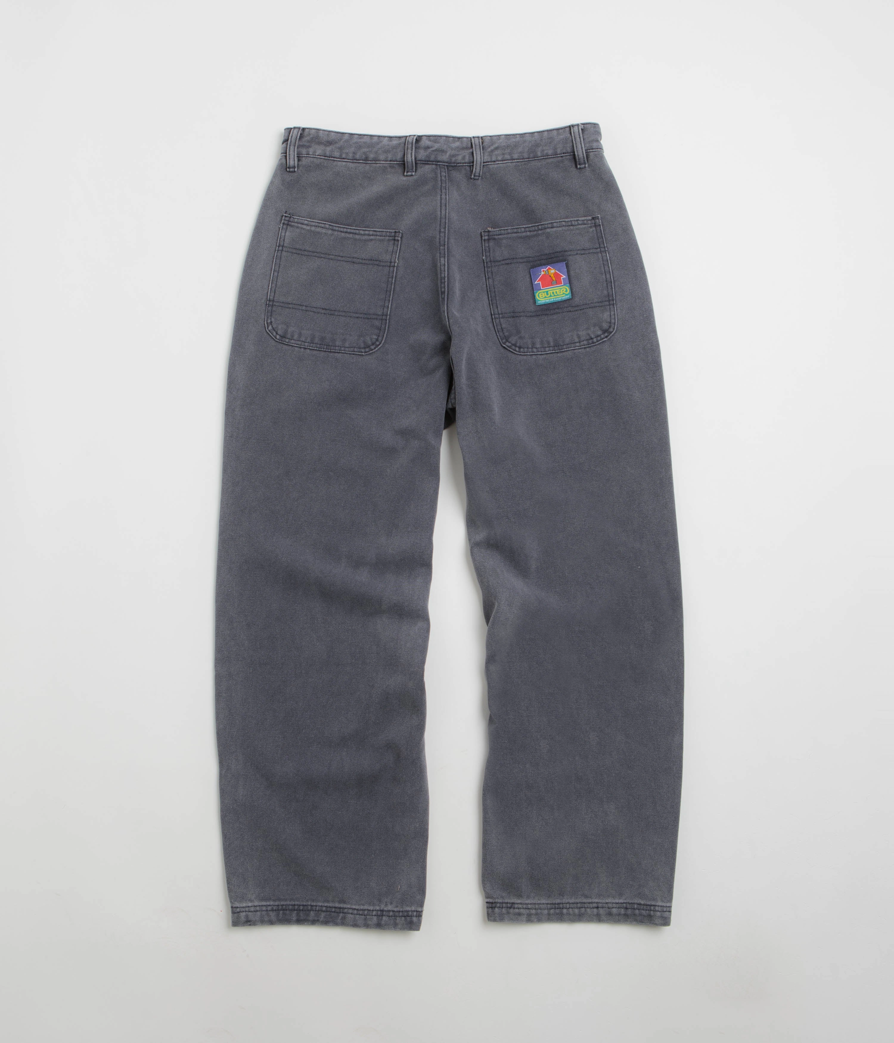 Butter Goods Work Pants - Slate Reflective details