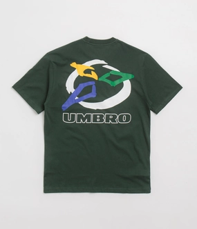 Fit for All Seasons Butter Goods x Umbro Ball T-Shirt - Dark Forest
