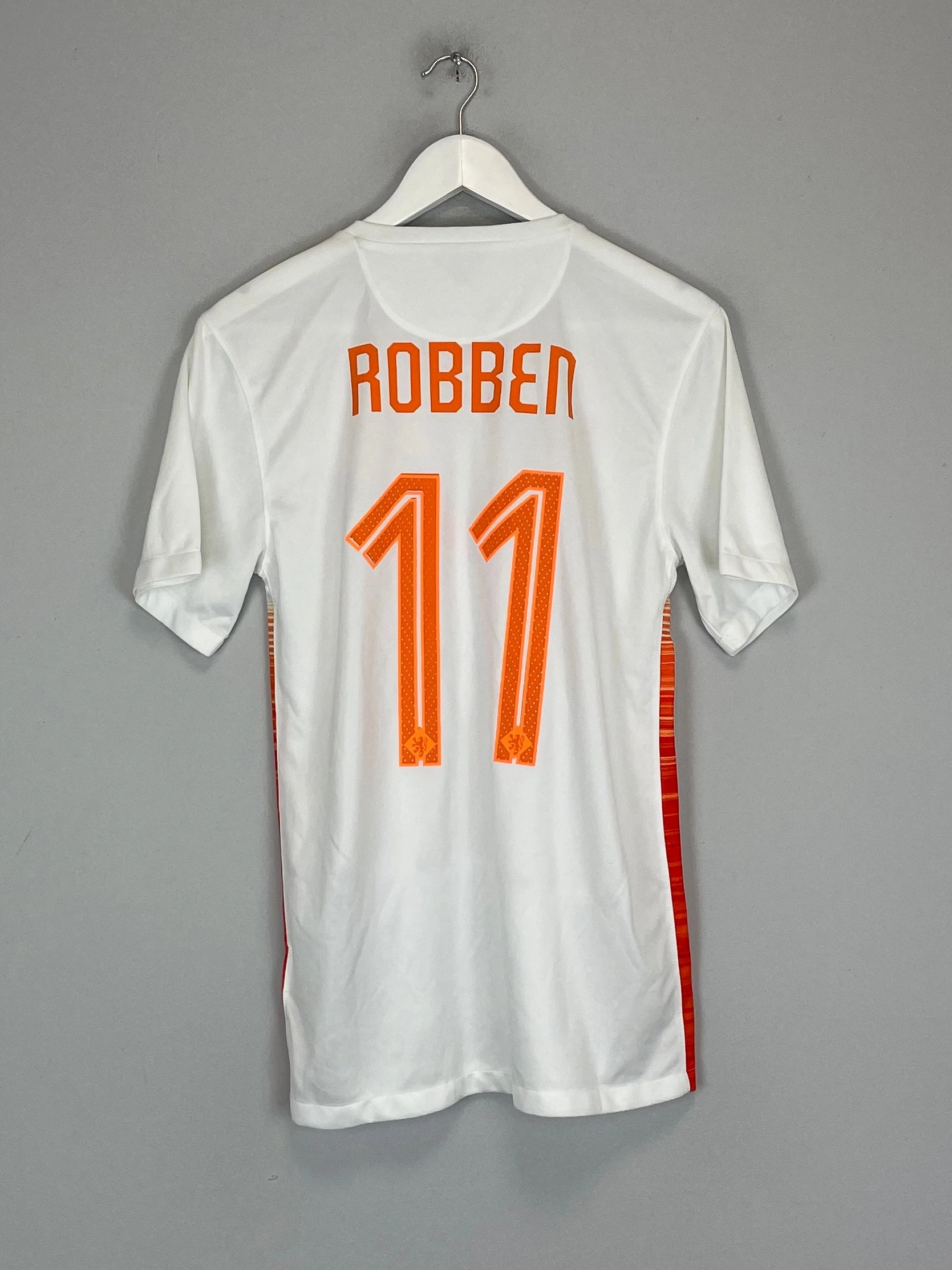 2015 NETHERLANDS ROBBEN #11 AWAY SHIRT (S) NIKE Wind Resistant Barrier