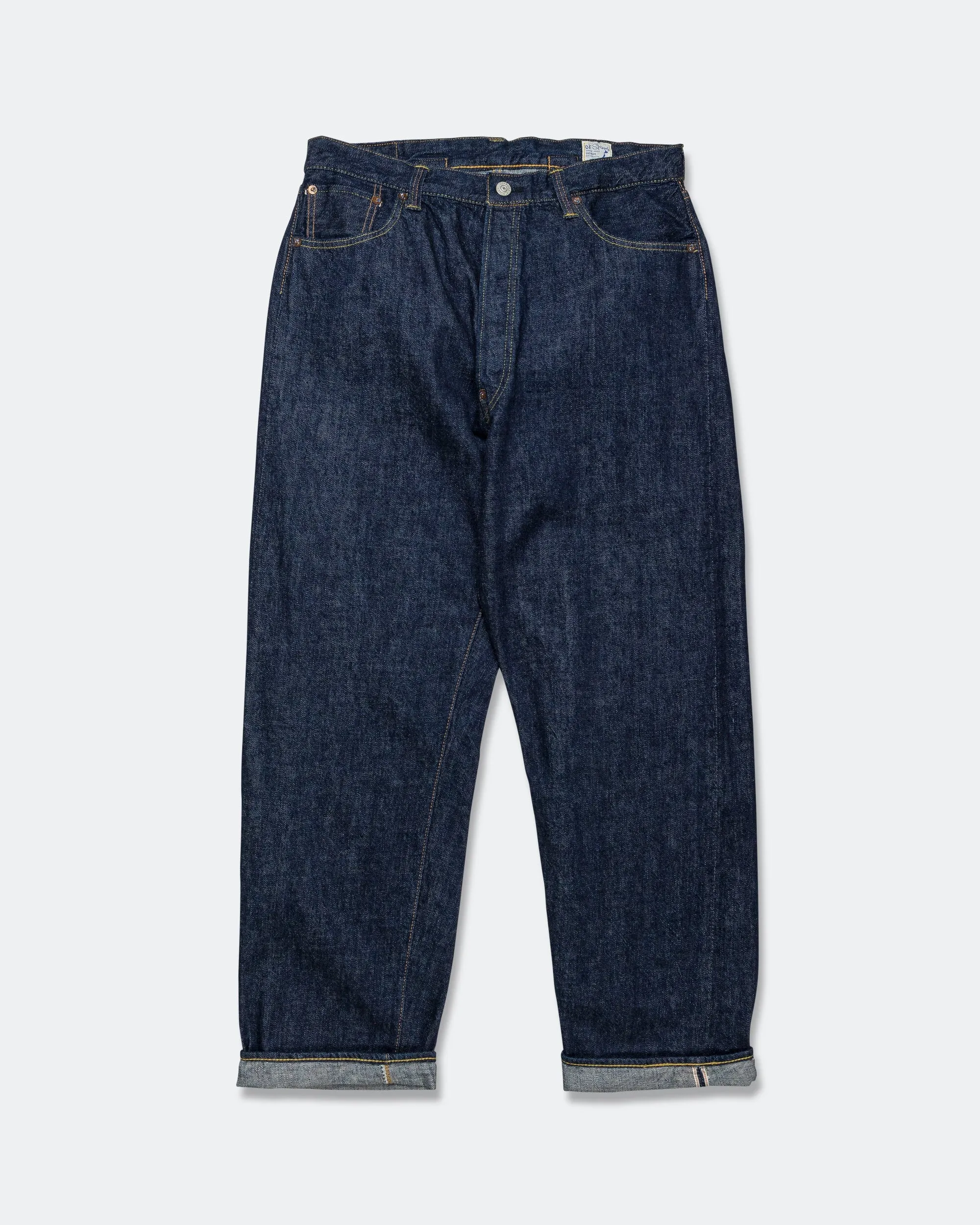 Outdoor Adventure Earthy Grand Dad's Fit Denim Pants - One Wash