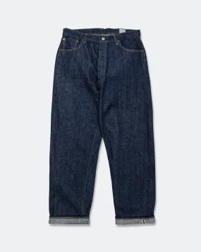 Outdoor Adventure Earthy Grand Dad's Fit Denim Pants - One Wash