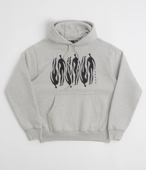 by Parra Connected Guy Hoodie - Heather Grey desert style