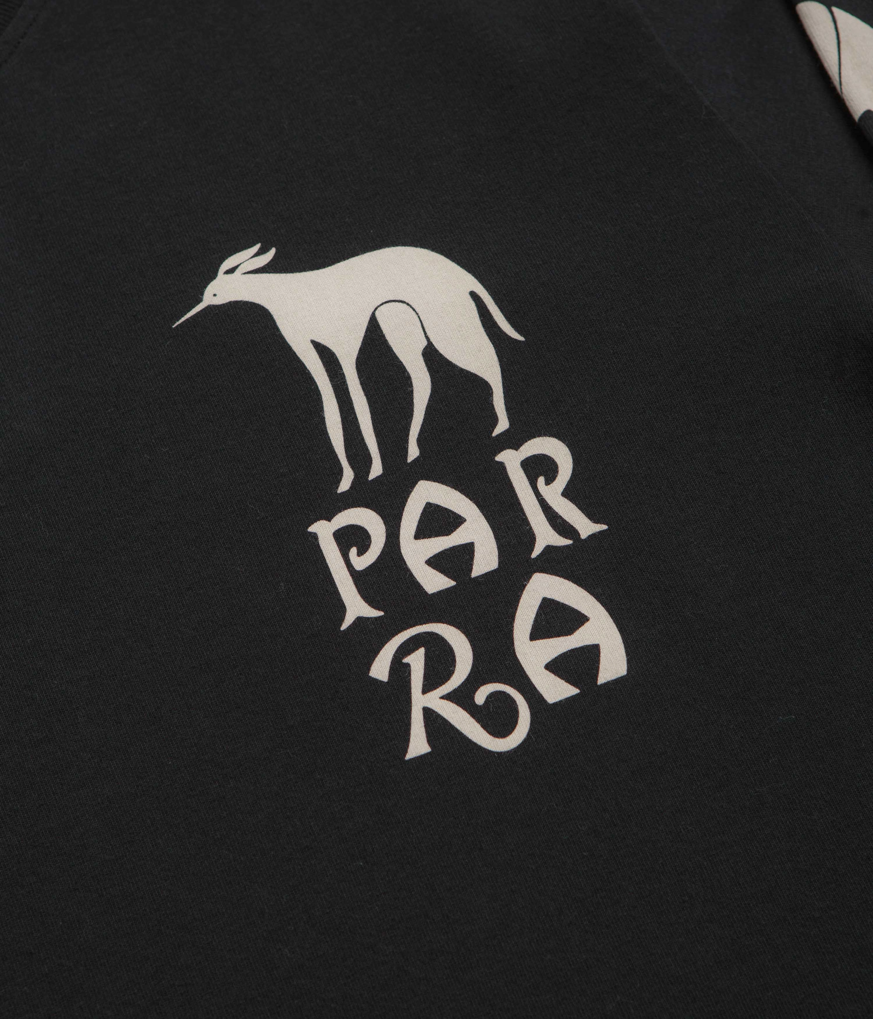 by Parra Dog Training Long Sleeve T-Shirt - Black Weekend Wardrobe Stylish and Comfortable