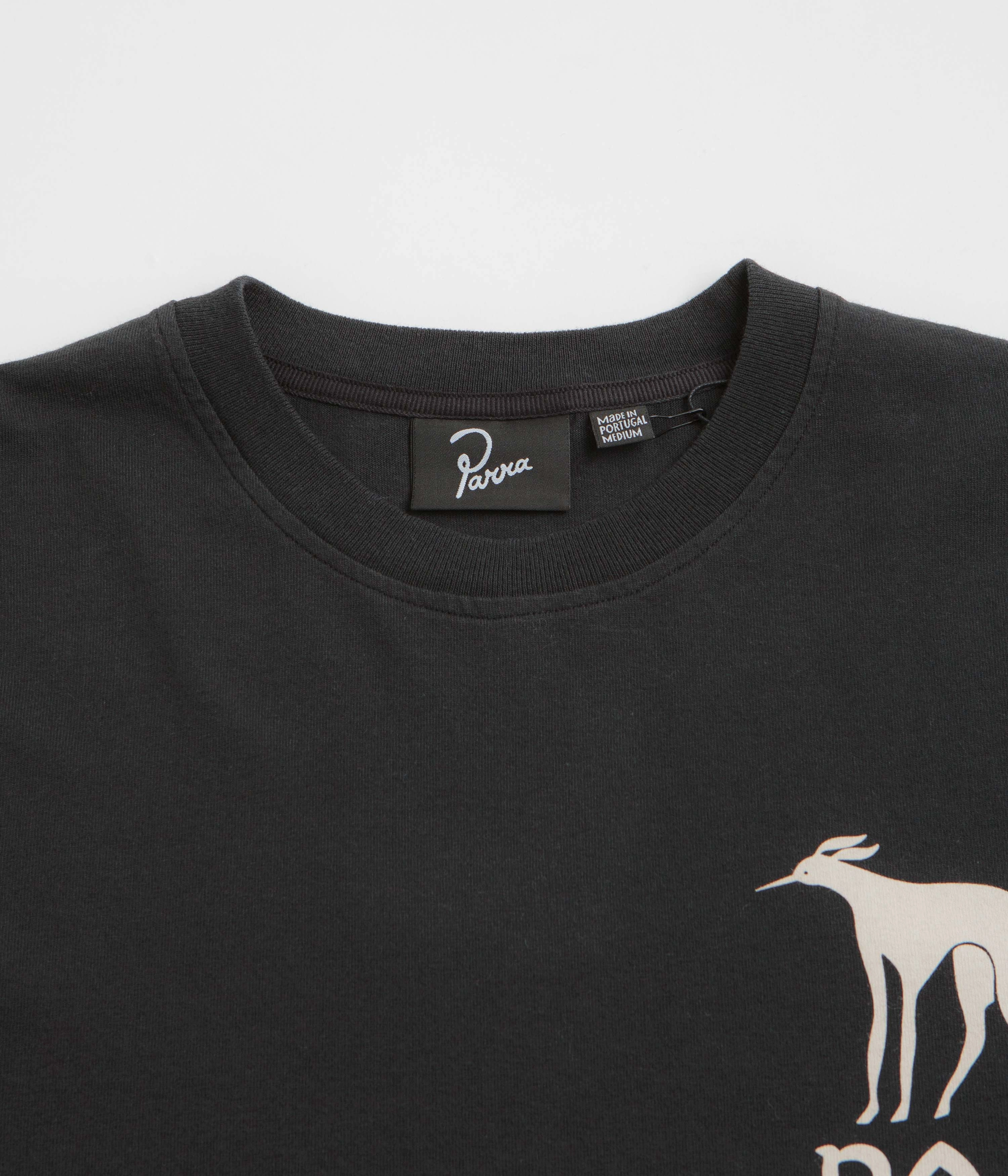 by Parra Dog Training Long Sleeve T-Shirt - Black family gathering