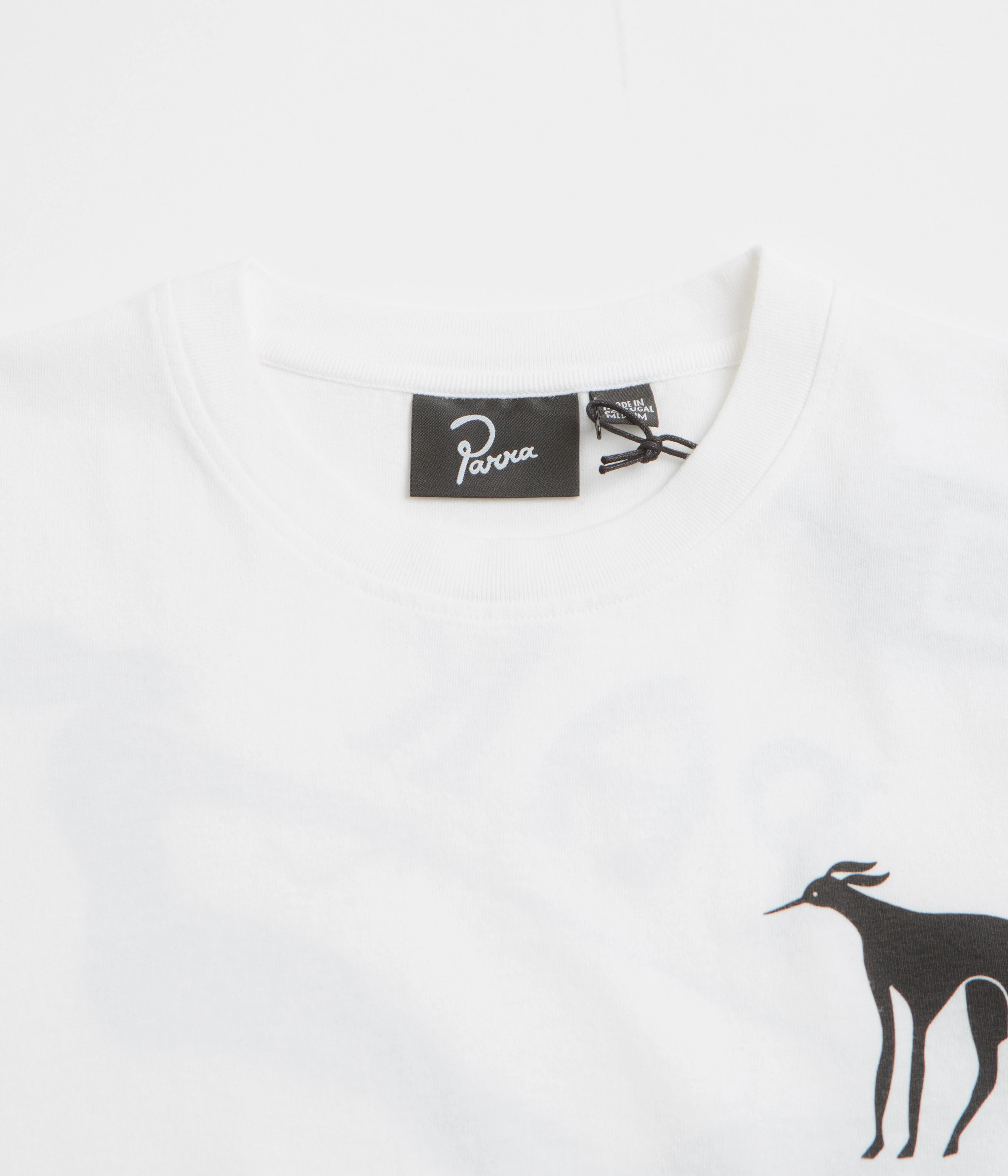 Laser Cut Edges Weekend Style by Parra Dog Training Long Sleeve T-Shirt - White