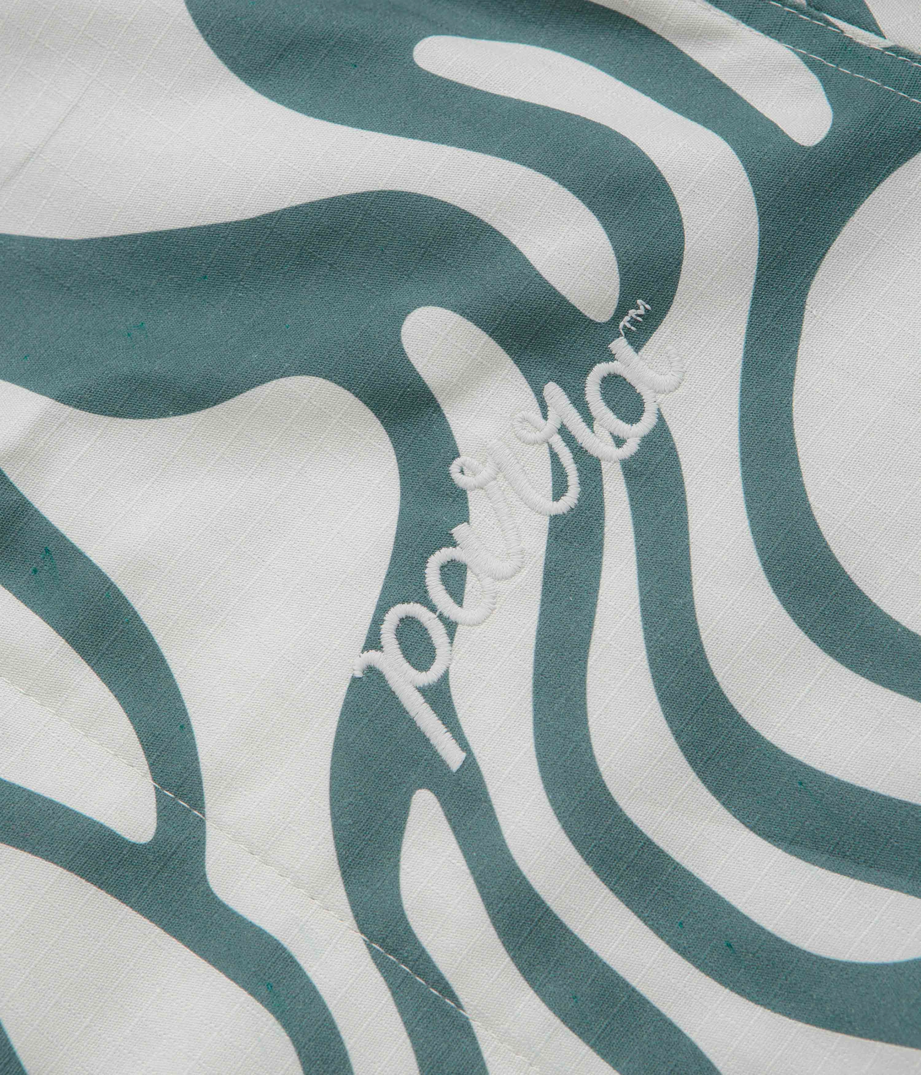 Rugged Look Compact Storage Design by Parra Half Blob Hunting Jacket - Grey