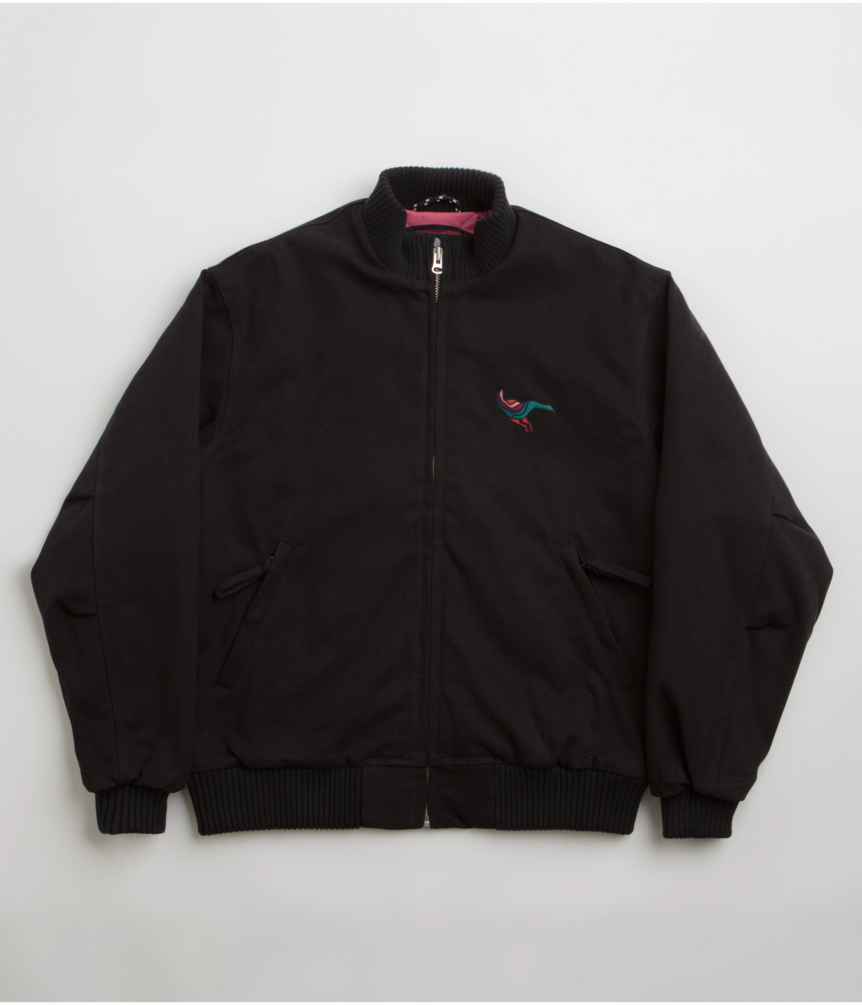 by Parra Inspiration Point Jacket - Black Lightweight Outerwear coastal