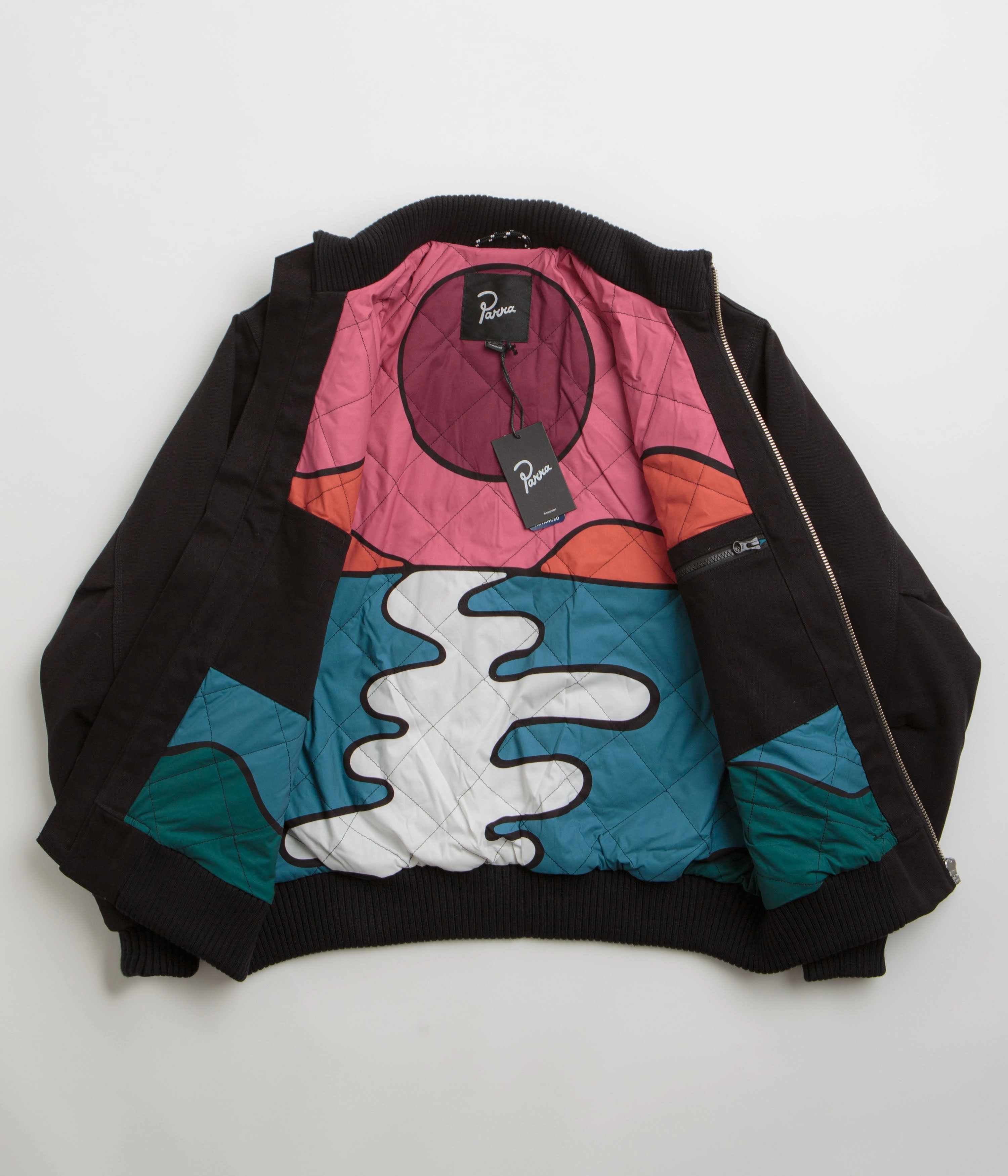 by Parra Inspiration Point Jacket - Black Kinetic Back Ventilation