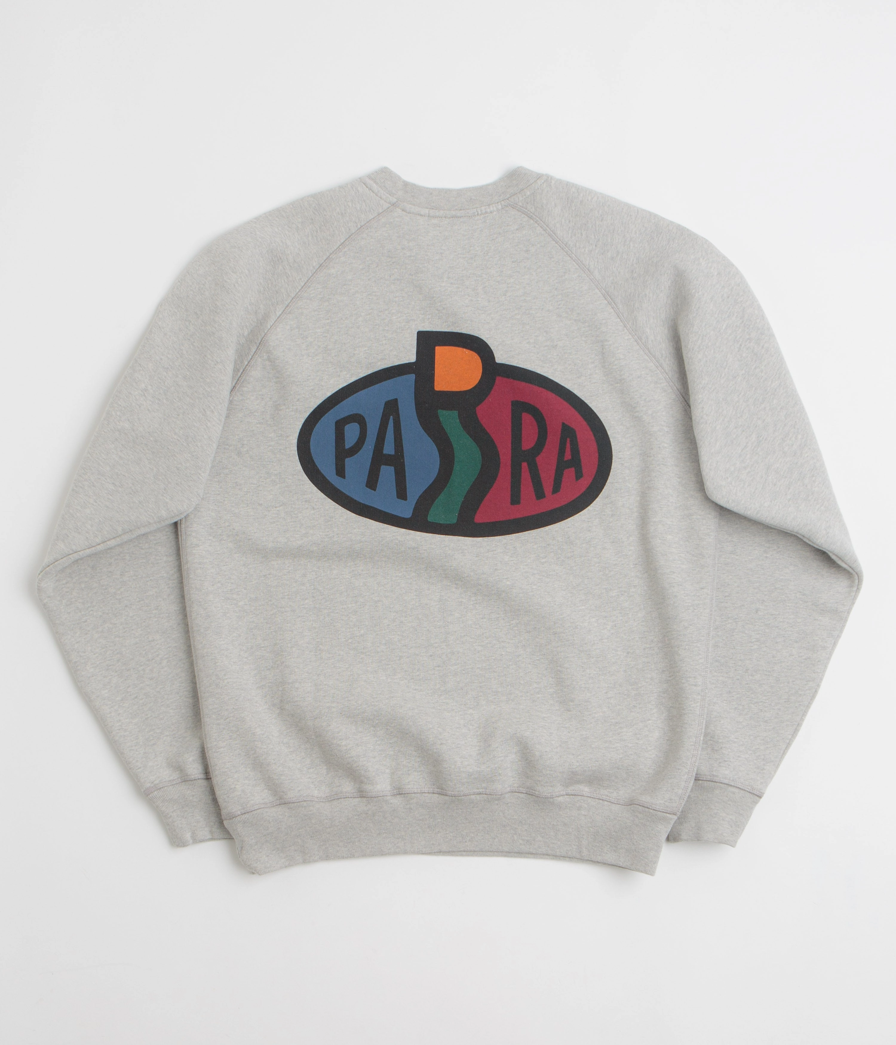 product date night charm Chill Style by Parra Legs Logo Crewneck Sweatshirt - Heather Grey