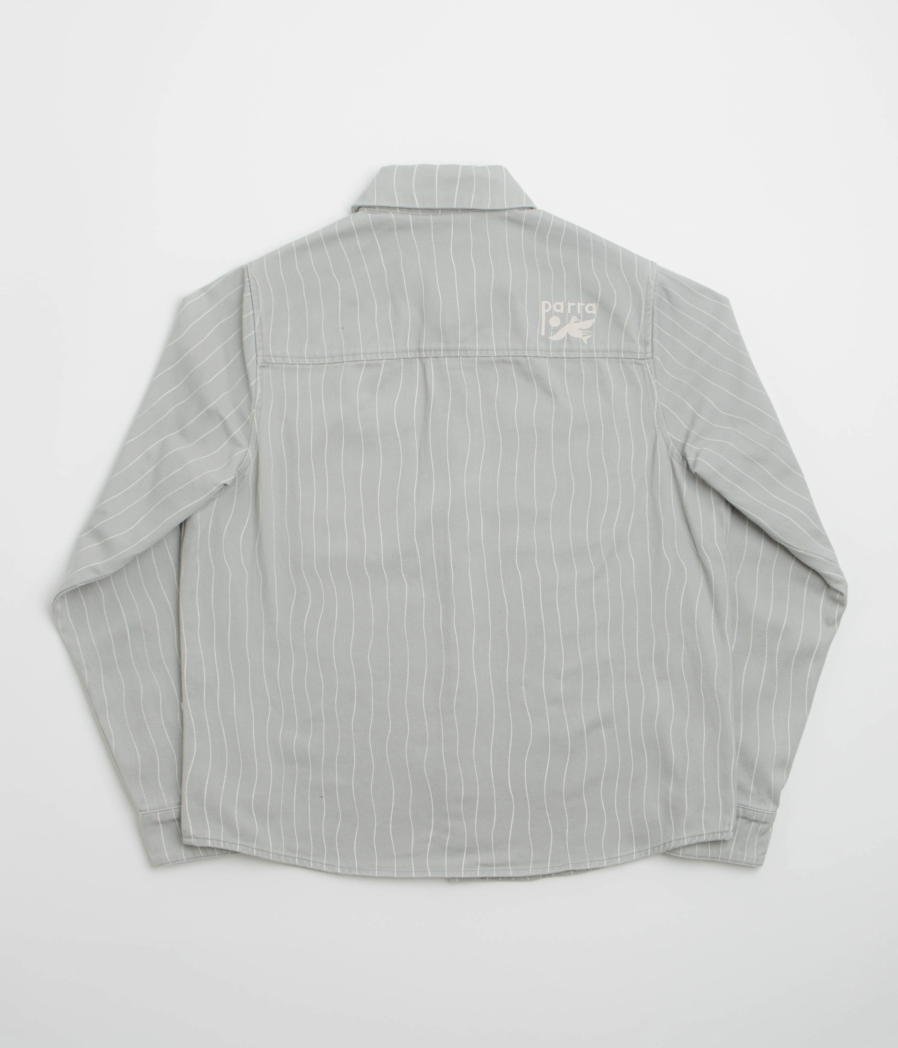 by Parra Meandering Lines Shirt - Grey Trend-Driven