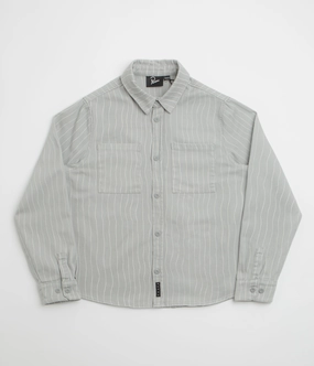 Active Wear Chic Design by Parra Meandering Lines Shirt - Grey