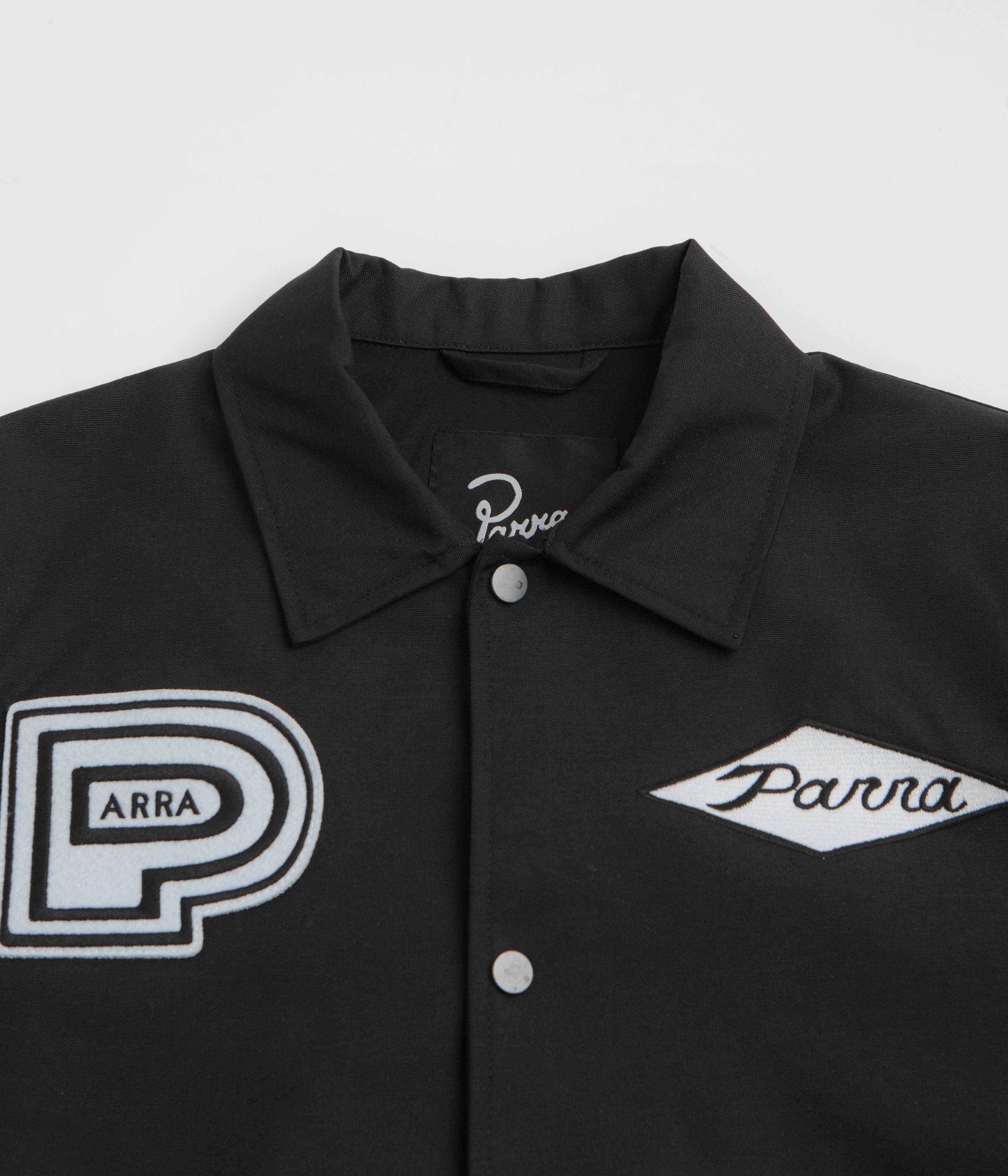All Season Fit Lightweight Construction by Parra Midnight Surprise Coach Jacket - Black