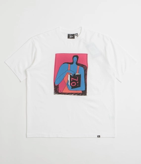 Retro nostalgia by Parra No Books T-Shirt - White