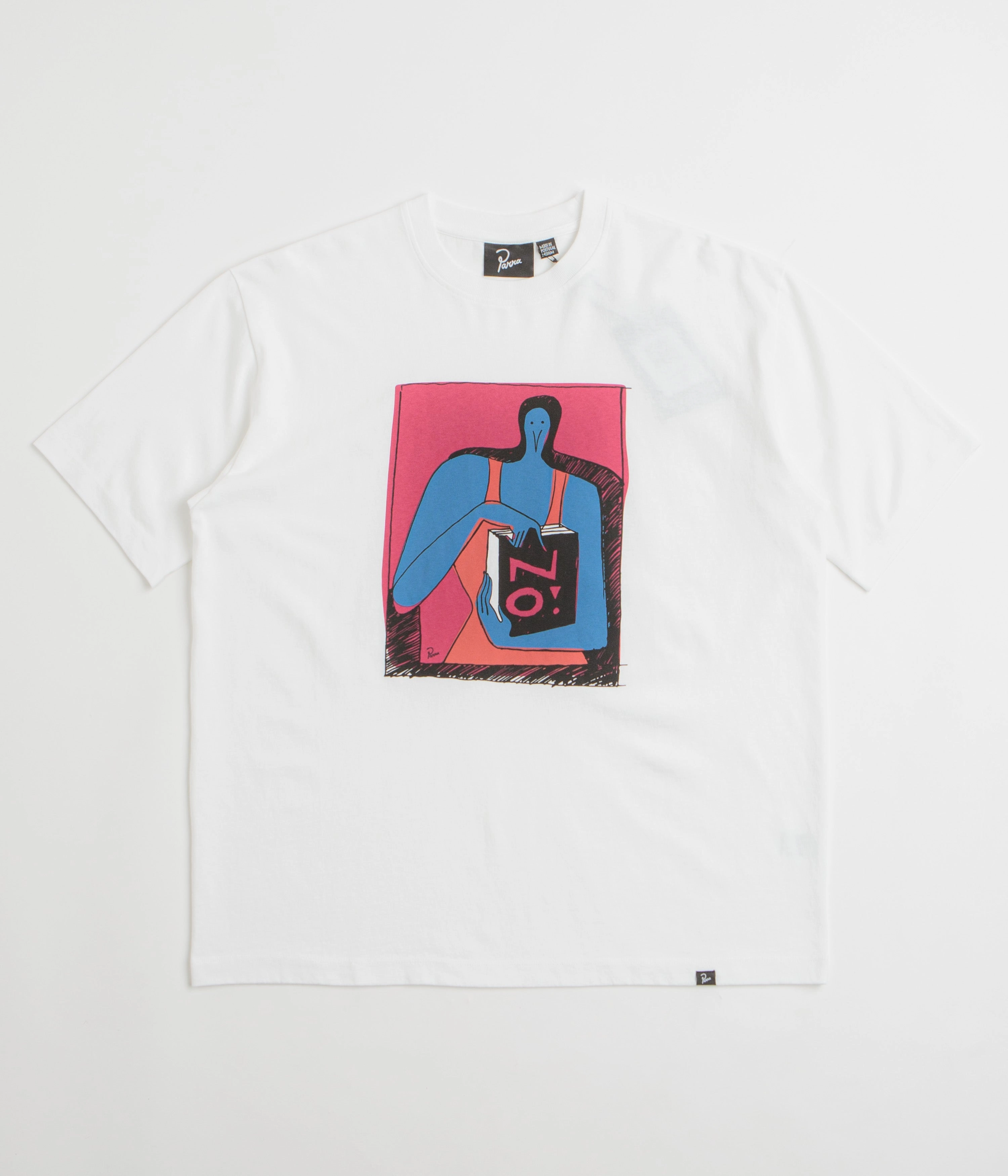 Retro nostalgia by Parra No Books T-Shirt - White