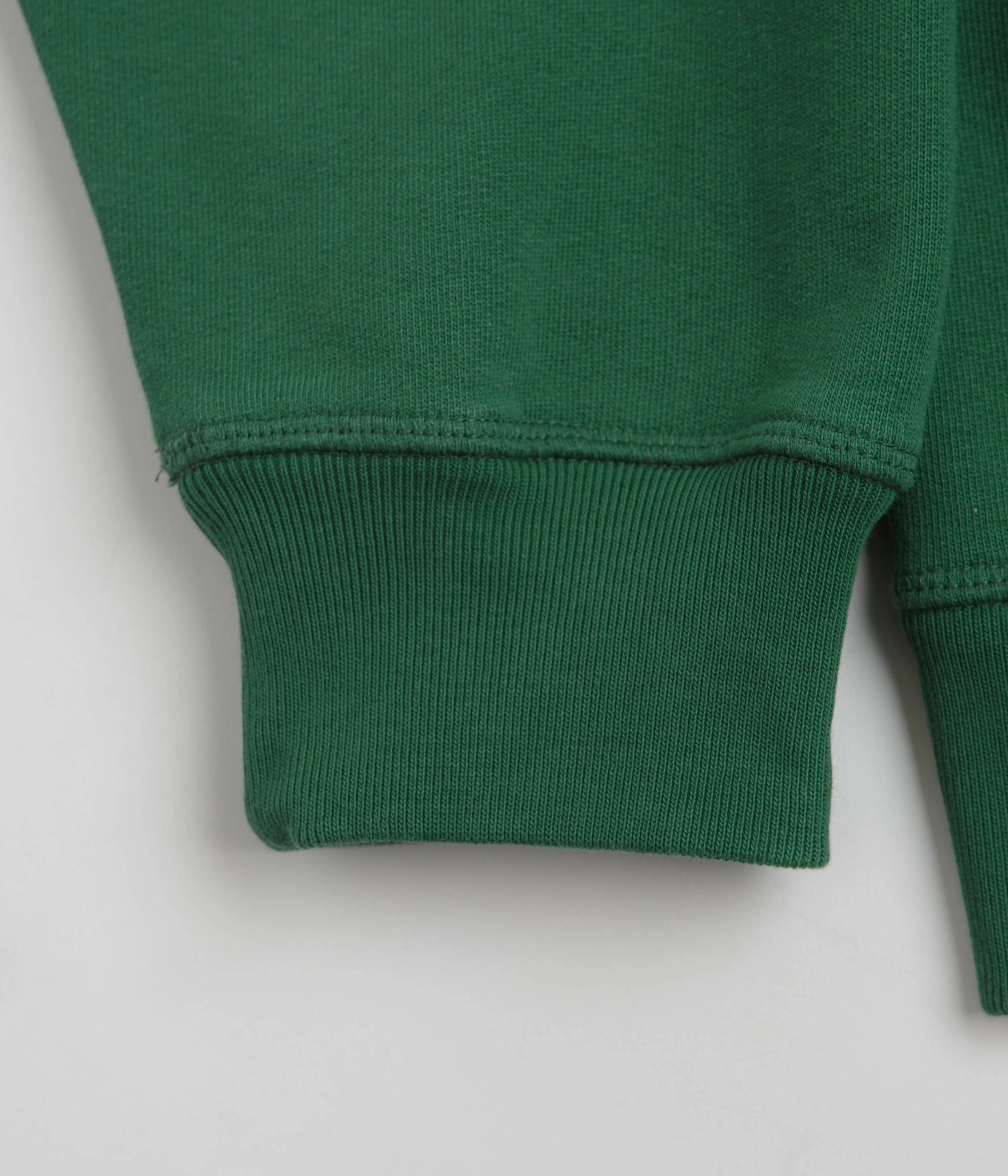 by Parra Repeat Pea Crewneck Sweatshirt - Green aesthetic features