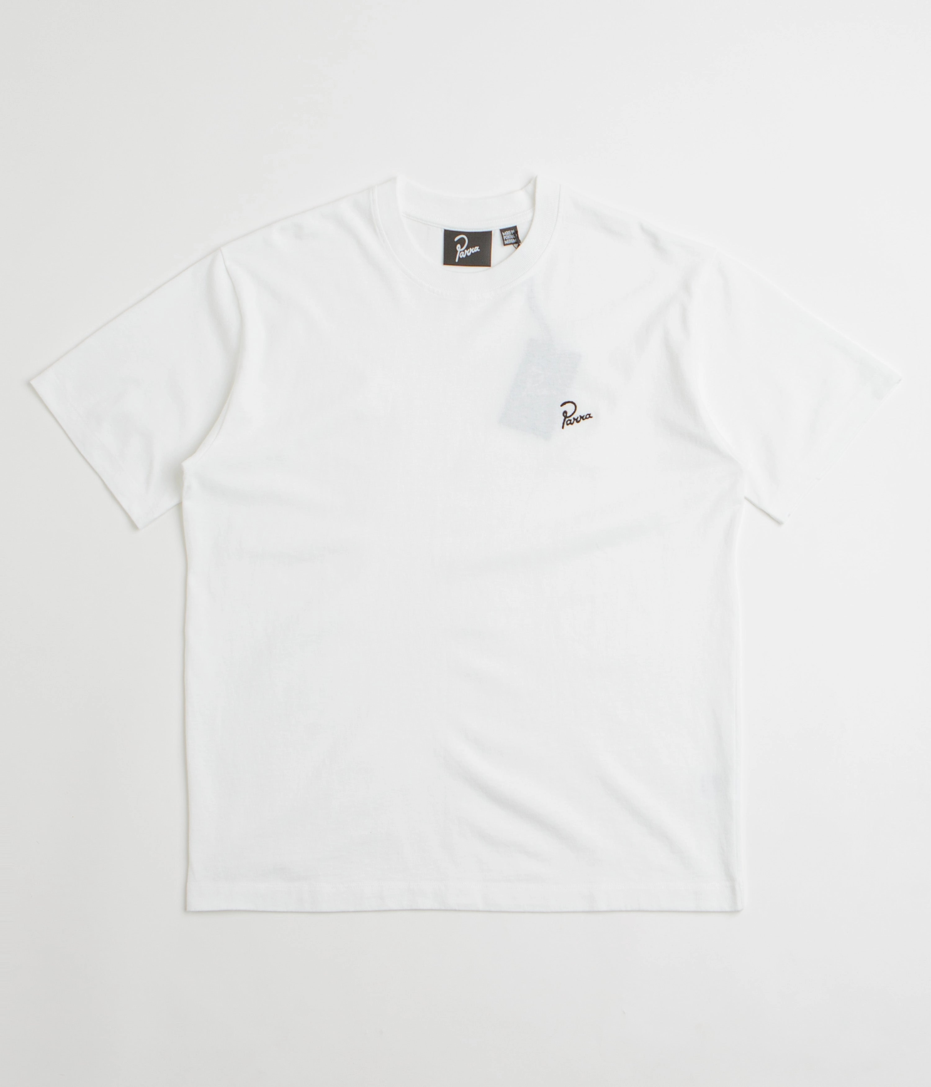 by Parra Signature T-Shirt - White Easy-to-Style Top