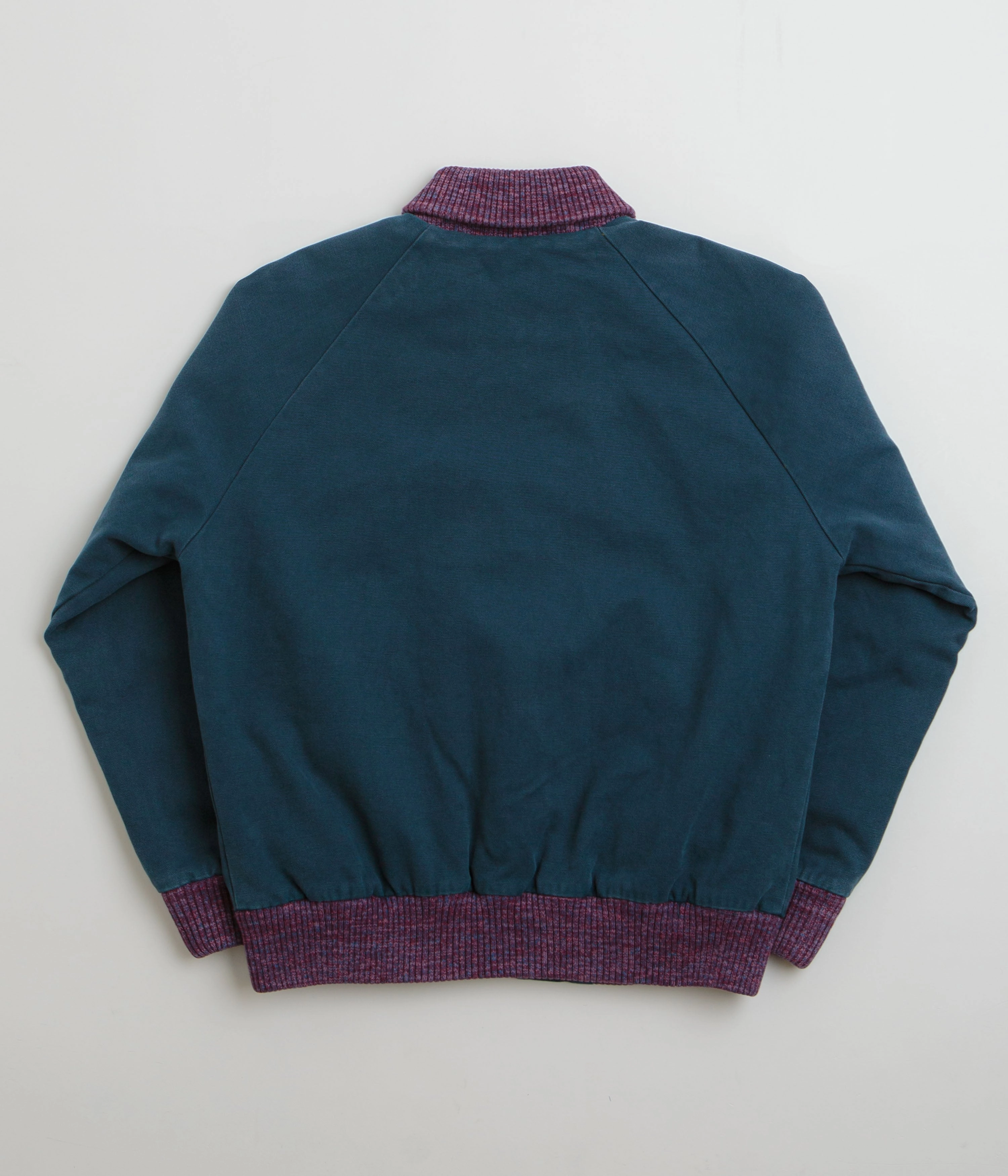 by Parra Skull Stalker Varsity Jacket - Washed Blue Project suitable for e commerce