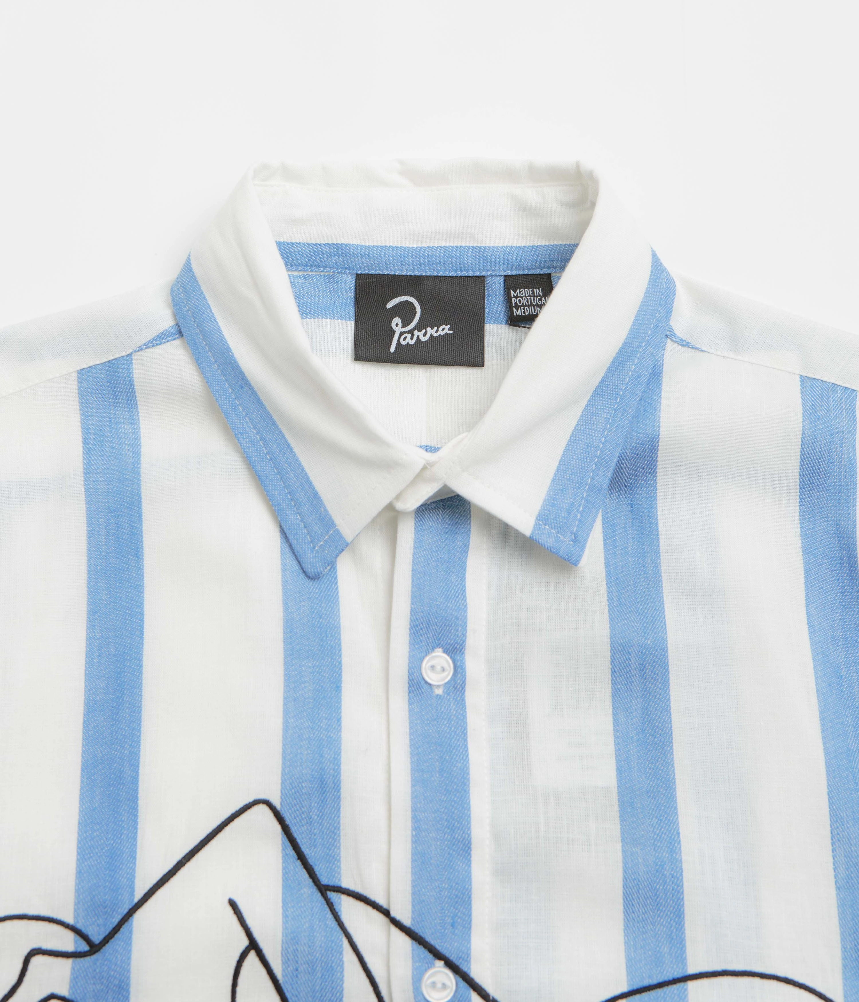 by Parra Sleep Now Short Sleeve Shirt - Blue Trendsetting Style