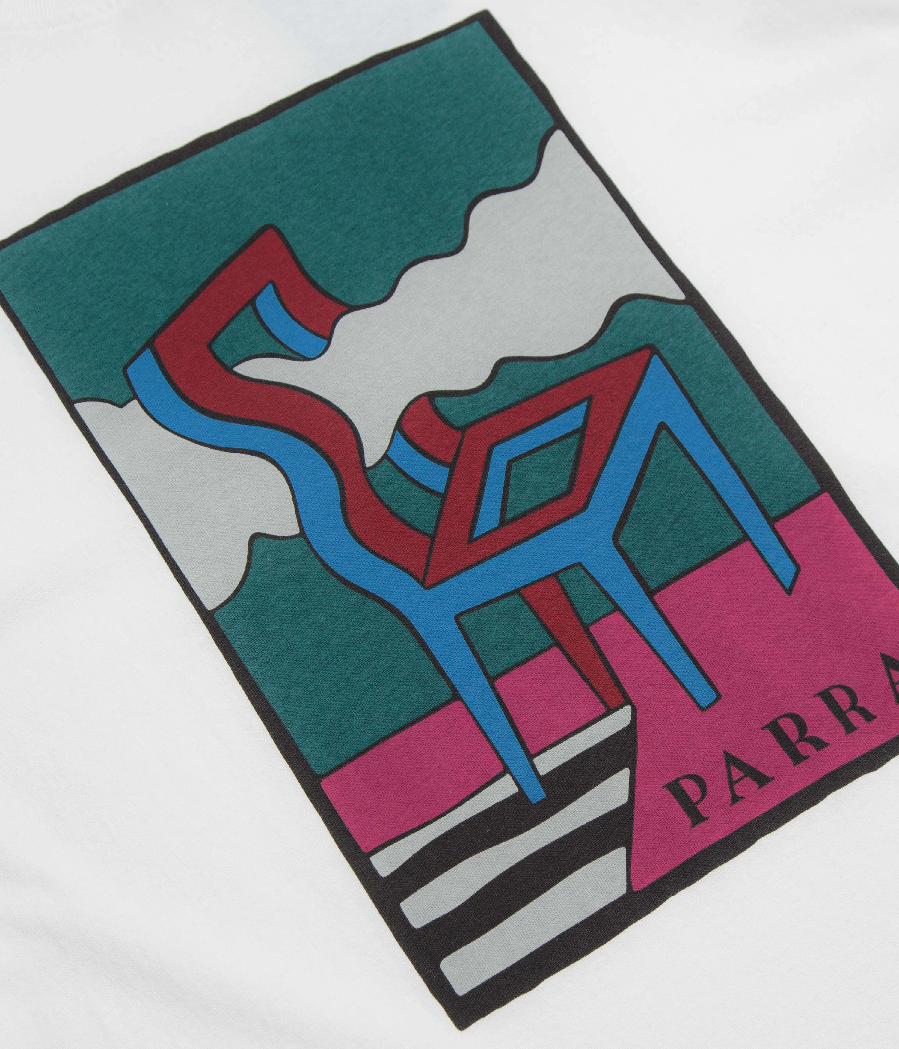 Cozy Wearable by Parra Smoke Chair T-Shirt - White