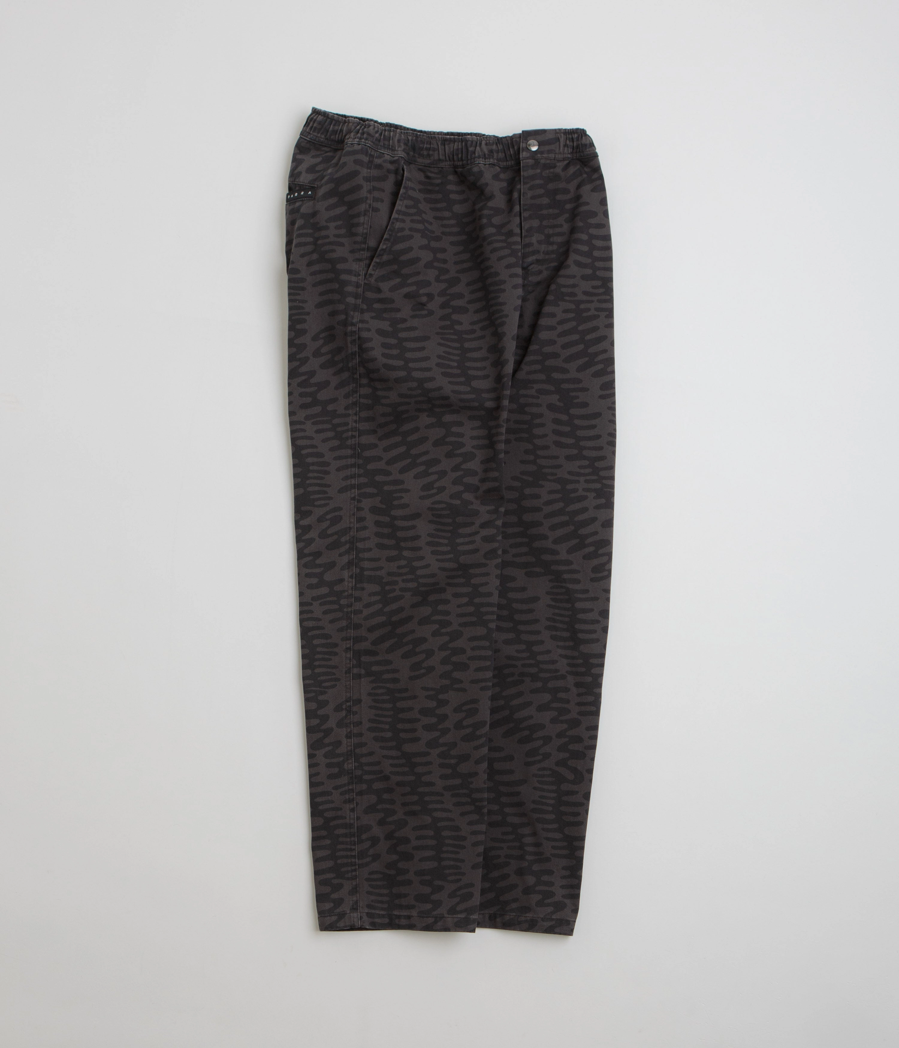 by Parra Stitched Skull Pants - Washed Grey ComfortWaistband