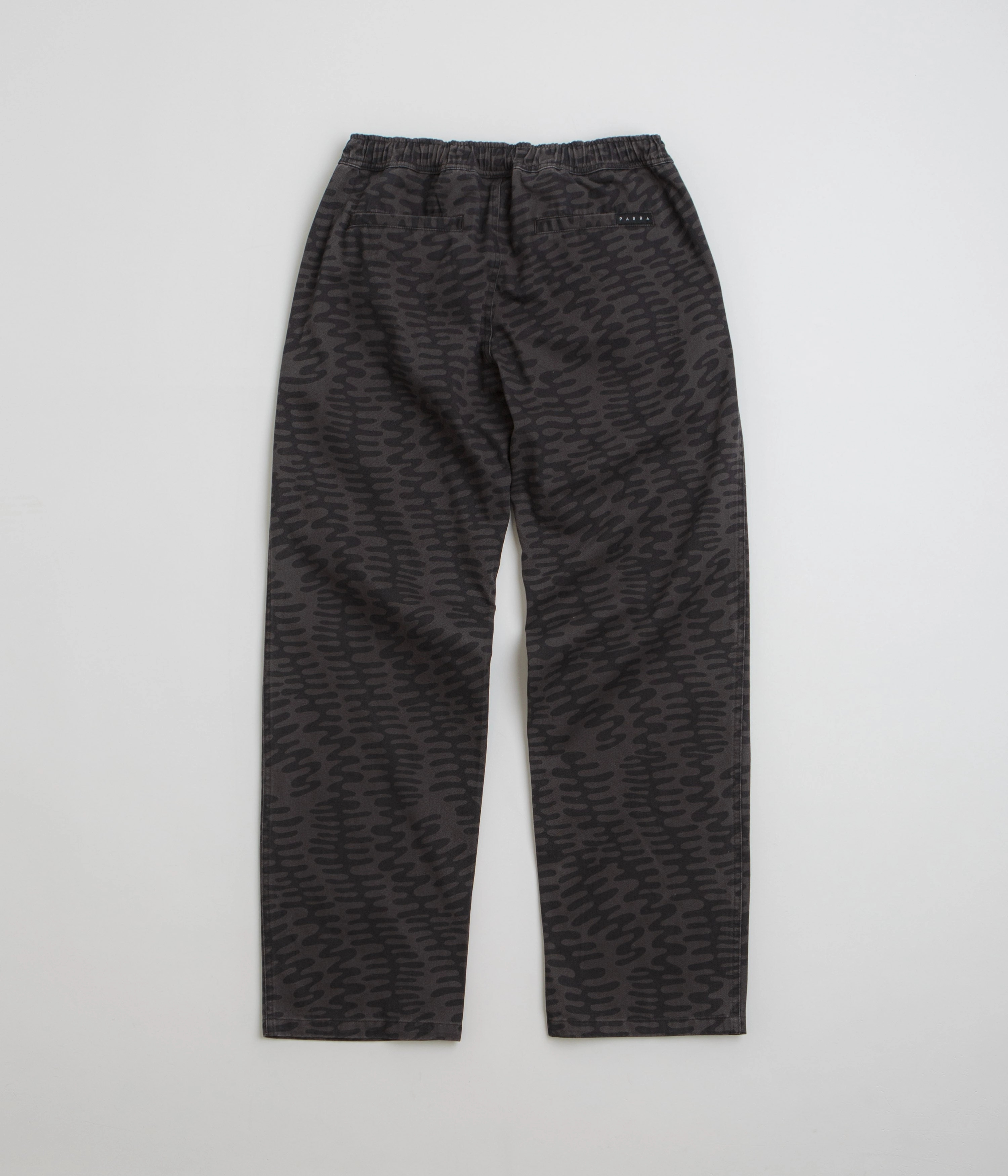 by Parra Stitched Skull Pants - Washed Grey Fashion Staple Dressy look