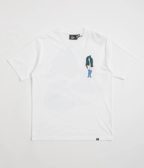 by Parra The Broken Door T-Shirt - White UV Protection