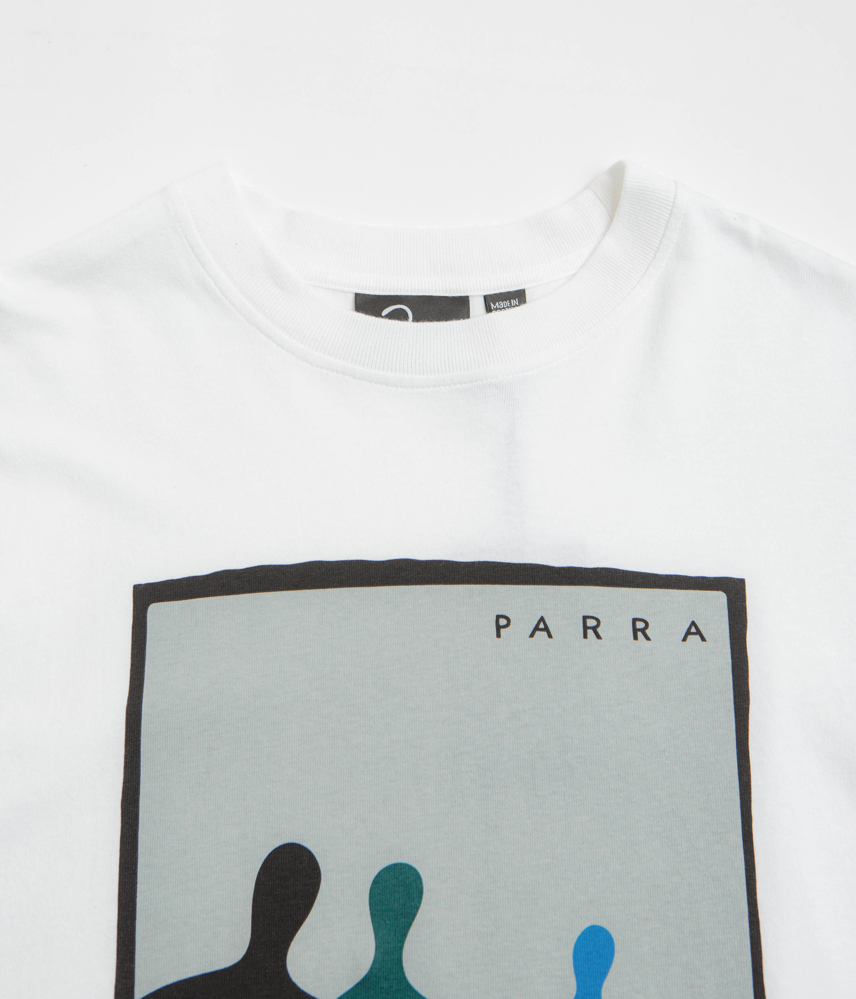 by Parra The Visitors Long Sleeve T-Shirt - White Comfy Apparel