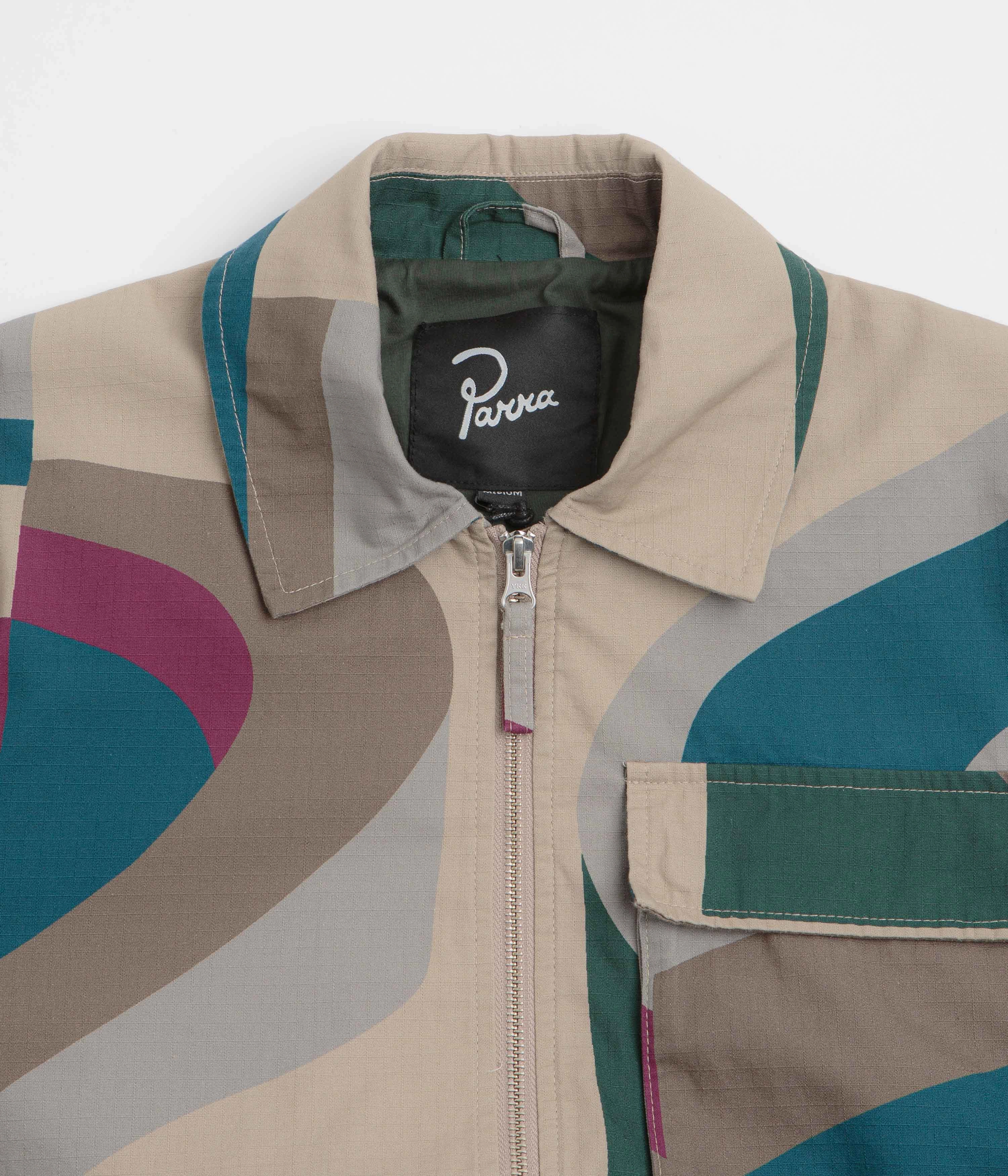 Moisture Wicking Liner by Parra The Wall Camo Jacket - Sand