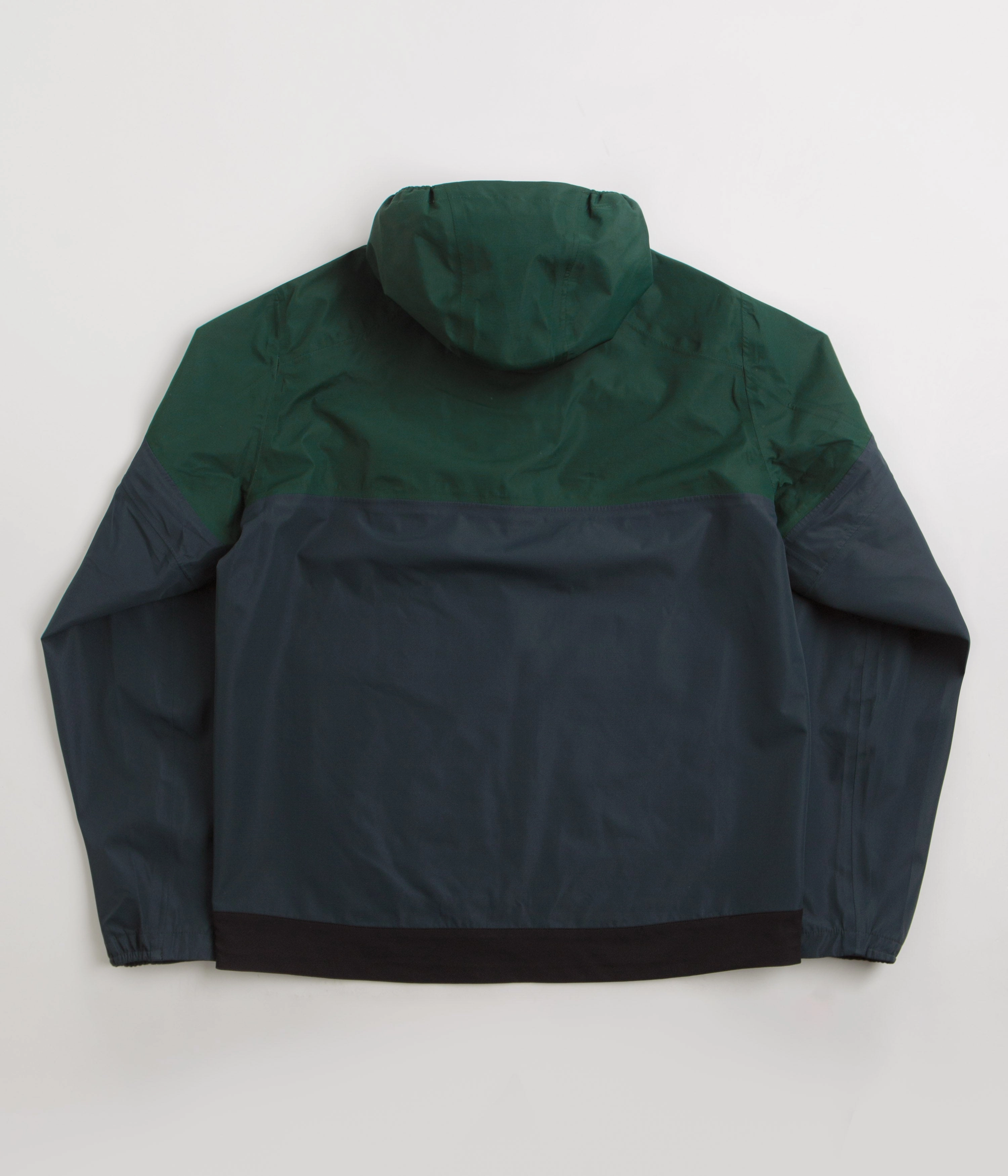 by Parra The Wind Dunes Anorak Jacket - Pine Green Graphic Bravery