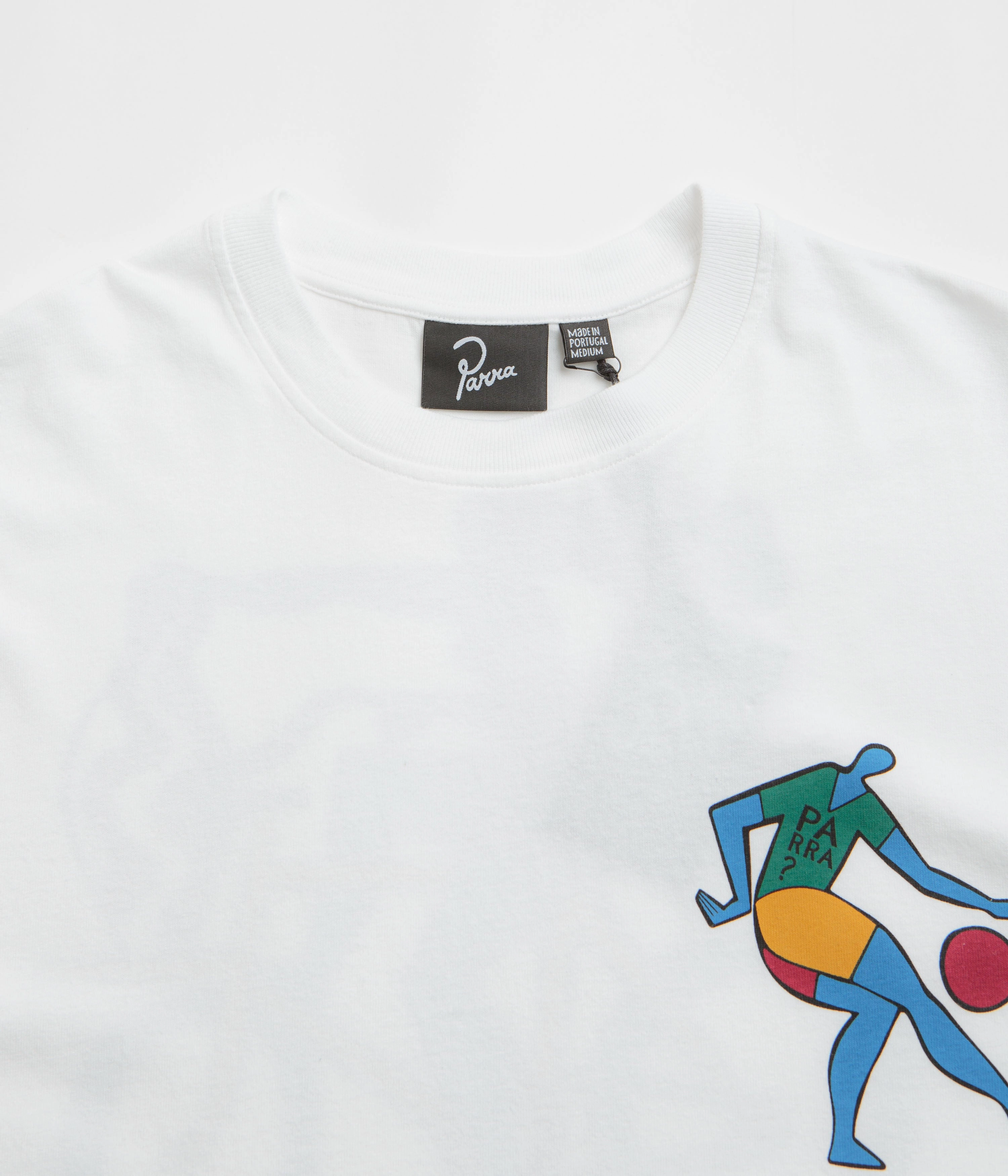 by Parra Vase Delivery T-Shirt - White Temperature Control Fabric