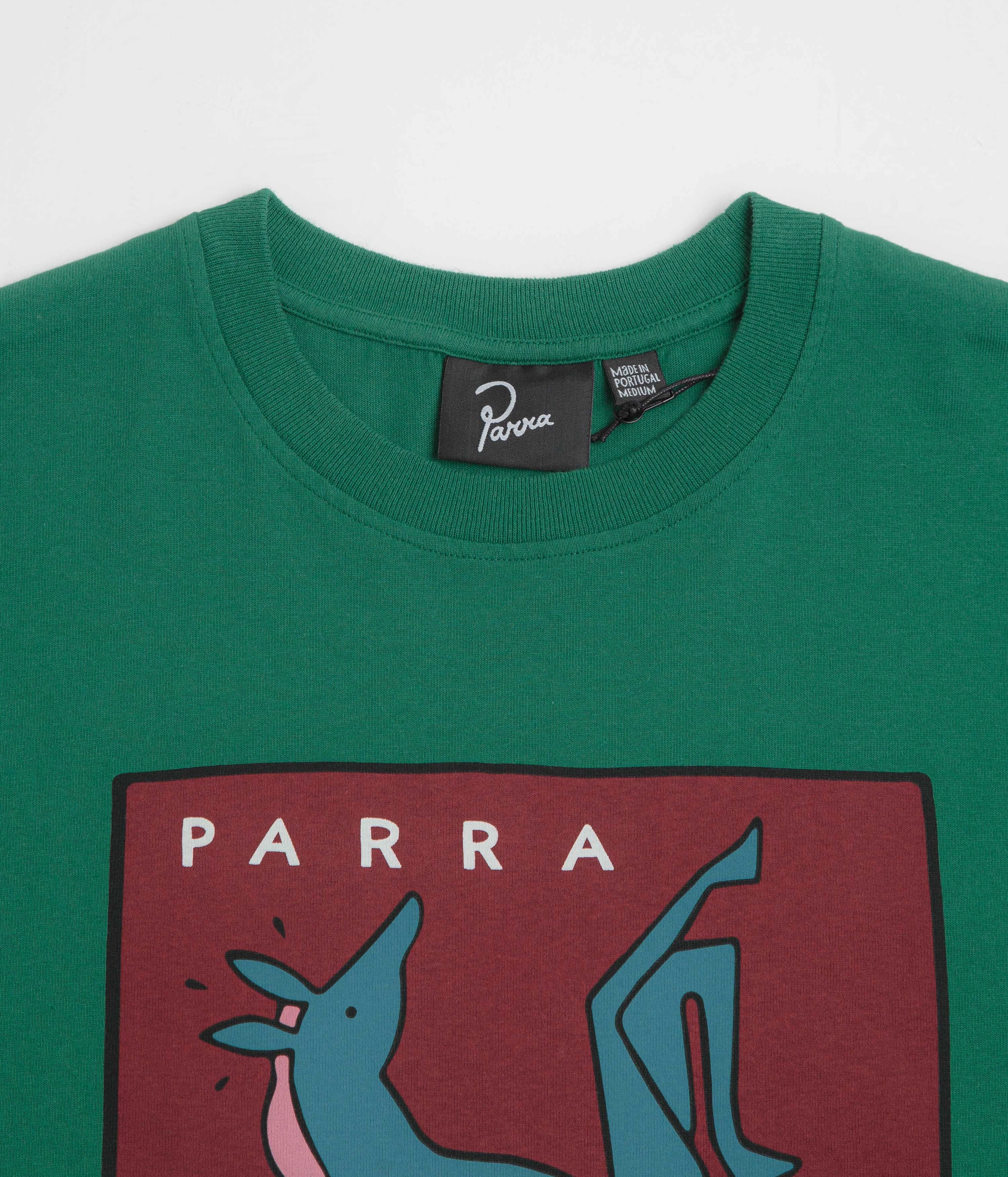 adults' Modern Twist by Parra Vertical Horse T-Shirt - Green
