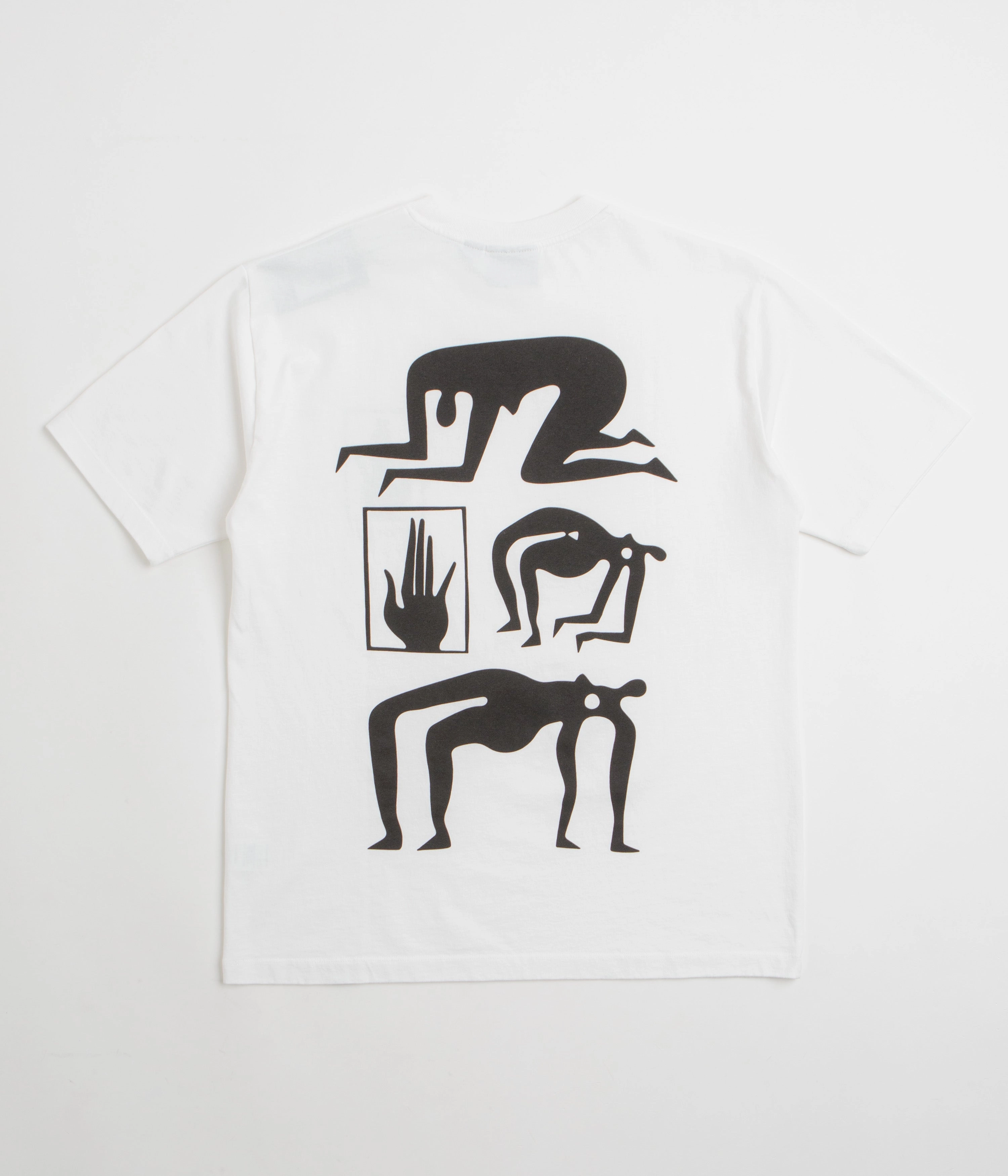 by Parra Yoga Discounts T-Shirt - White Cozy Touch Cozy Feel