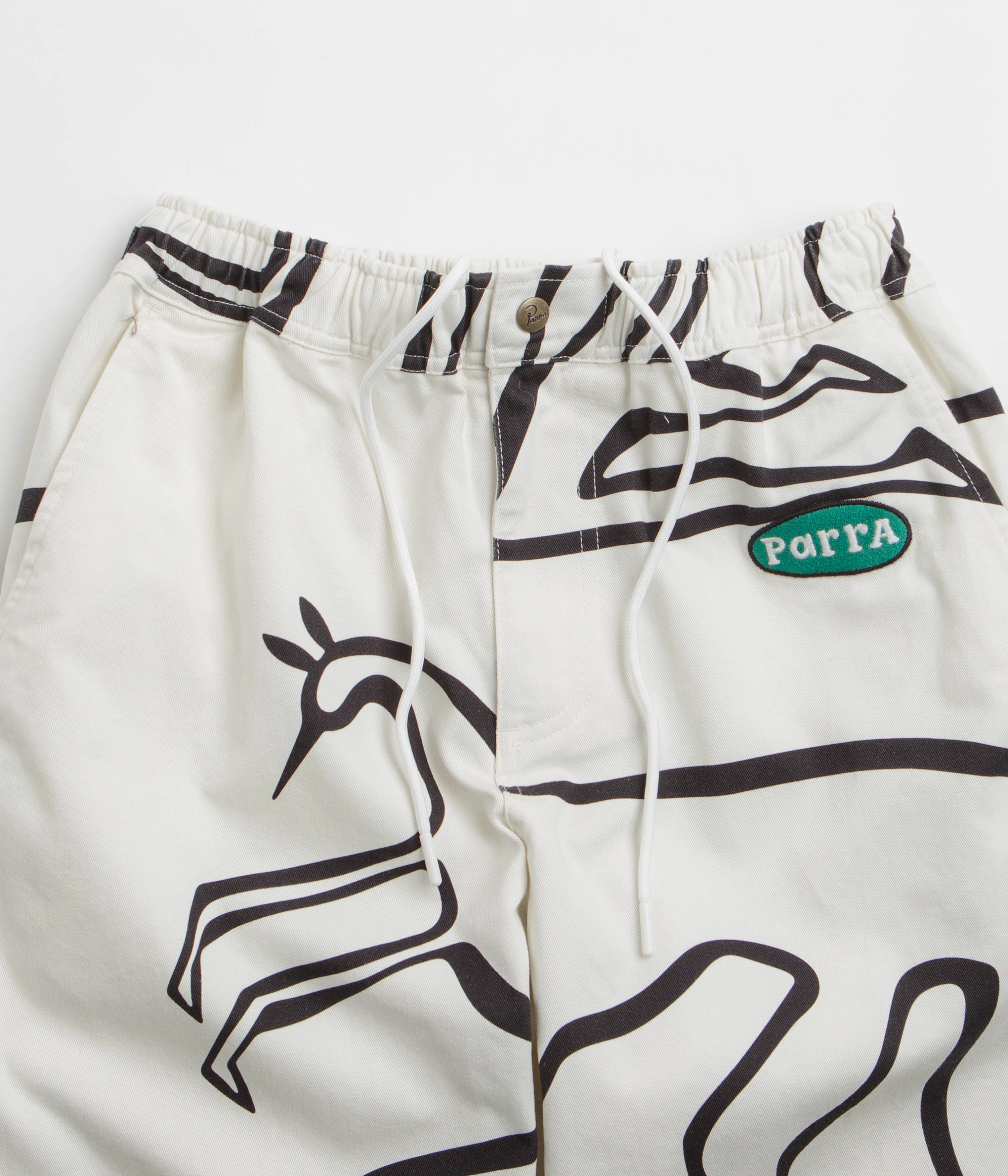 by Parra Yoga Walks Pants - White Sustainable Material Blend
