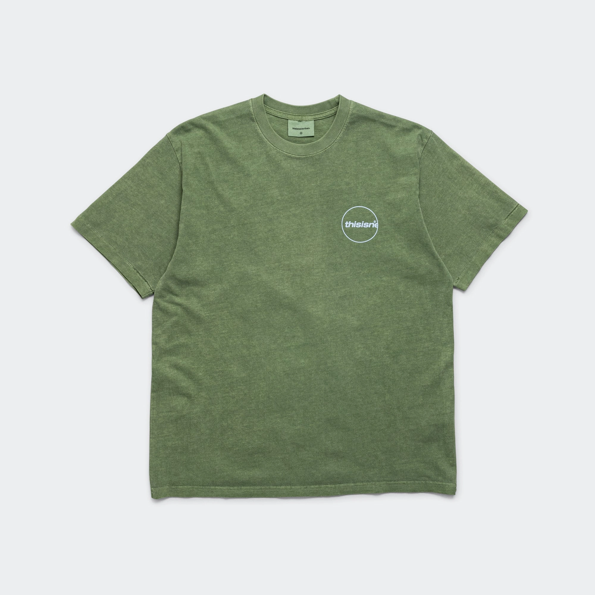 Cozy and Fashionable C-Logo Tee - Pickle