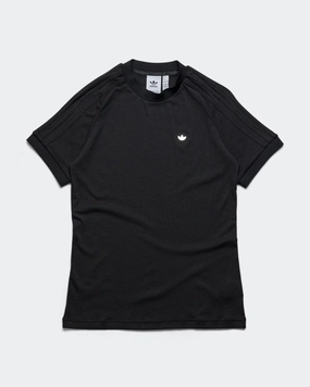Cali Tee - Black/Black RibbedNeckBanding