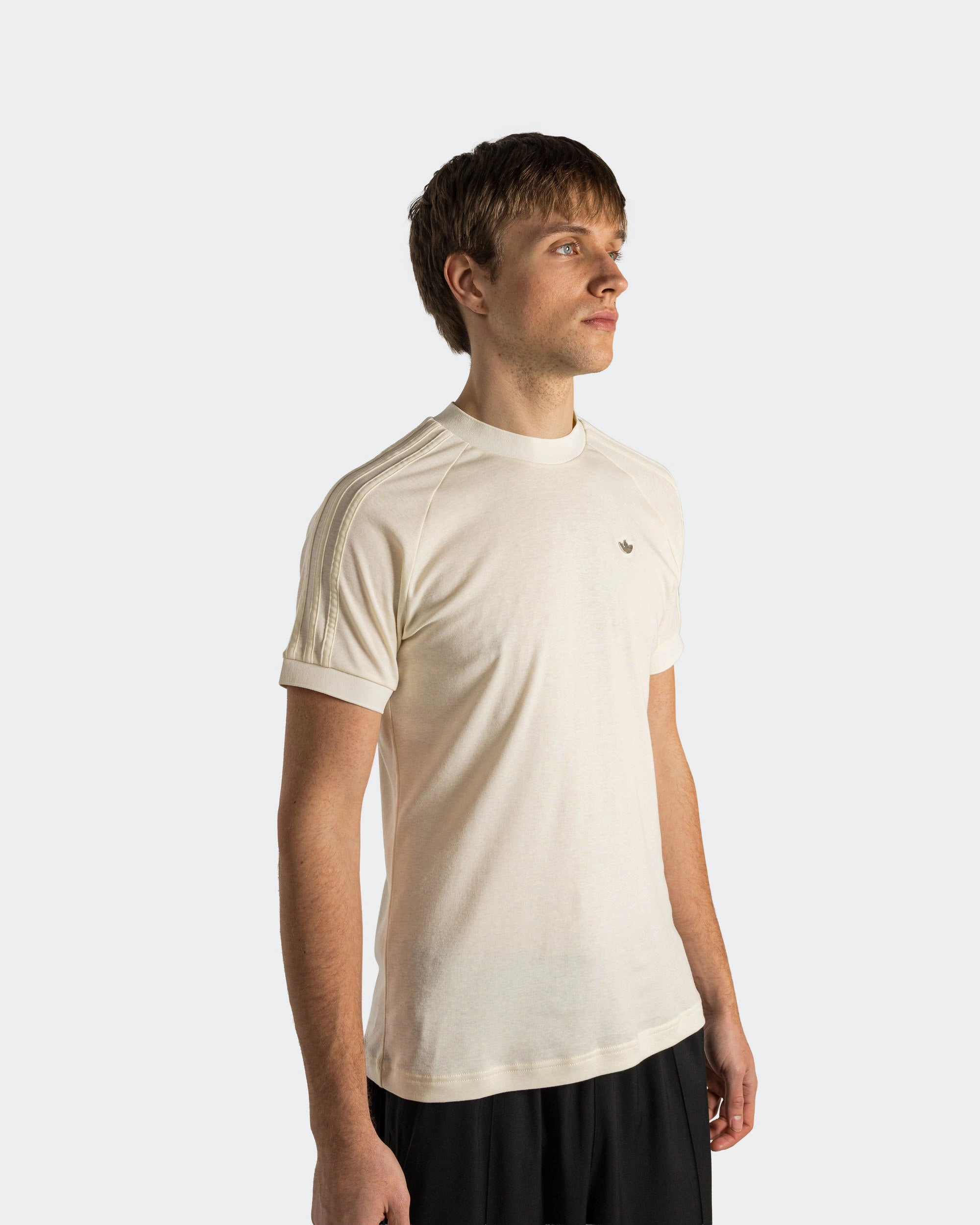 Chic Casual Wear Cali Tee - Cream White