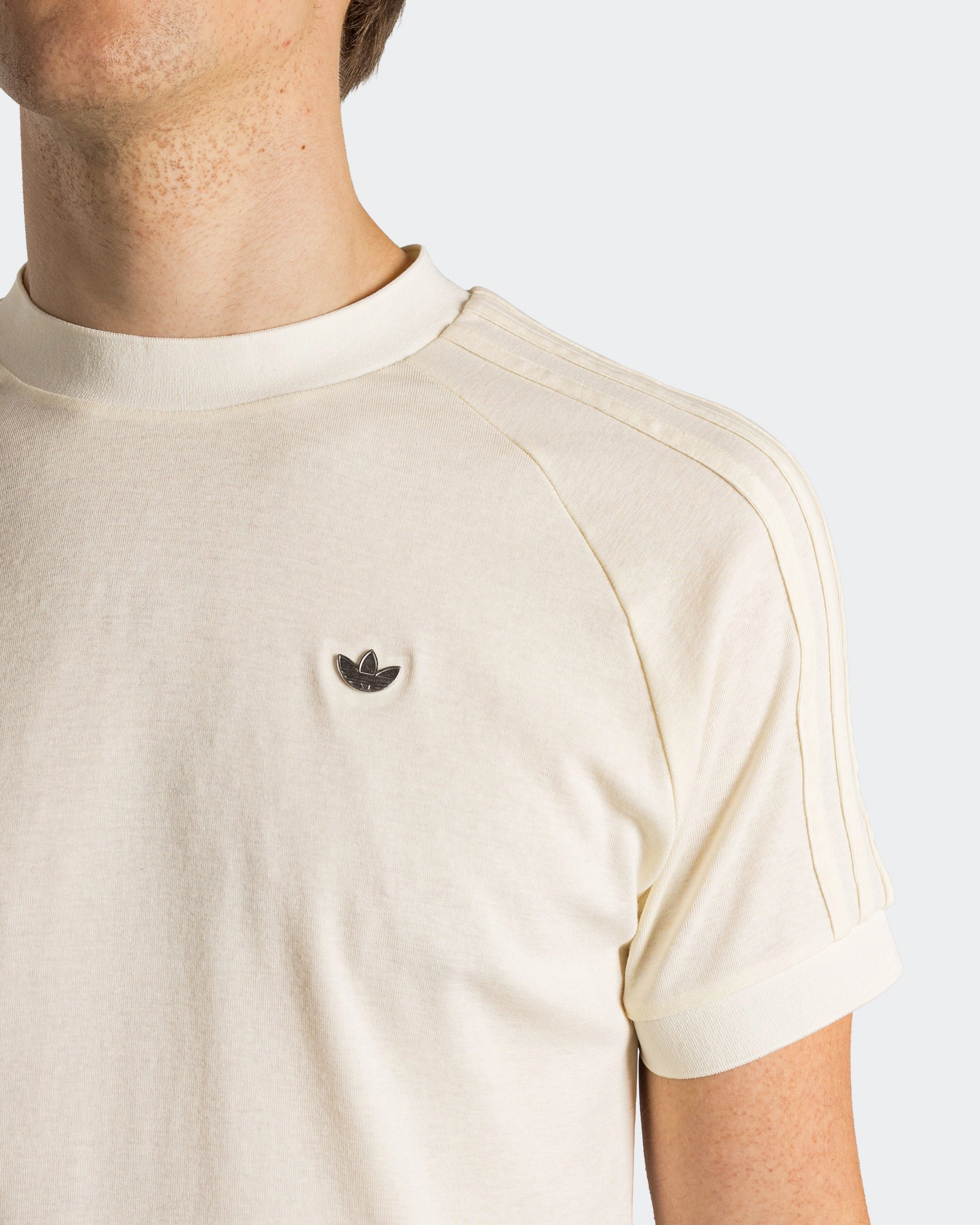 Sustainable Packaging Cali Tee - Cream White