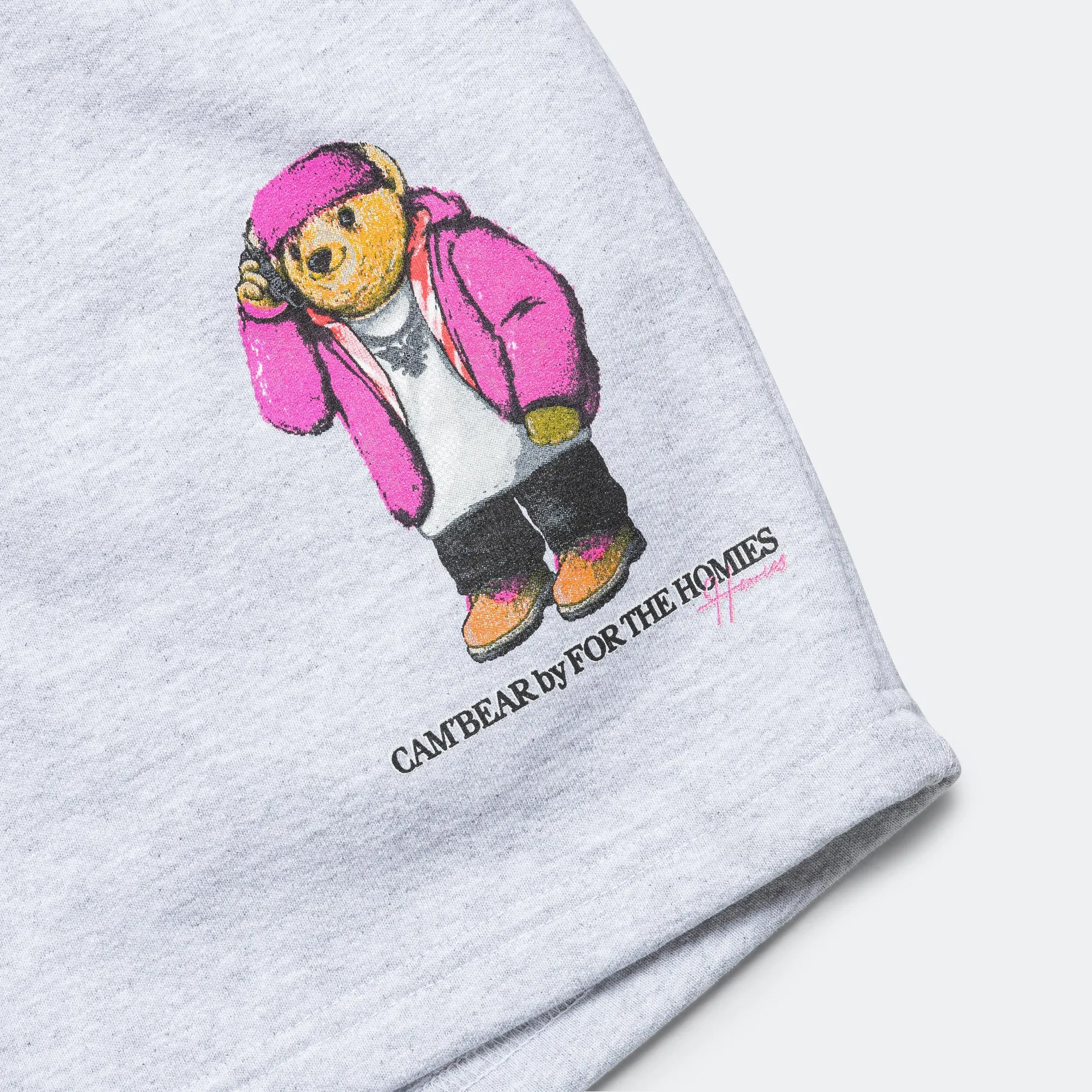 Cam'Bear Sweat Short - Athletic Grey Artisanal