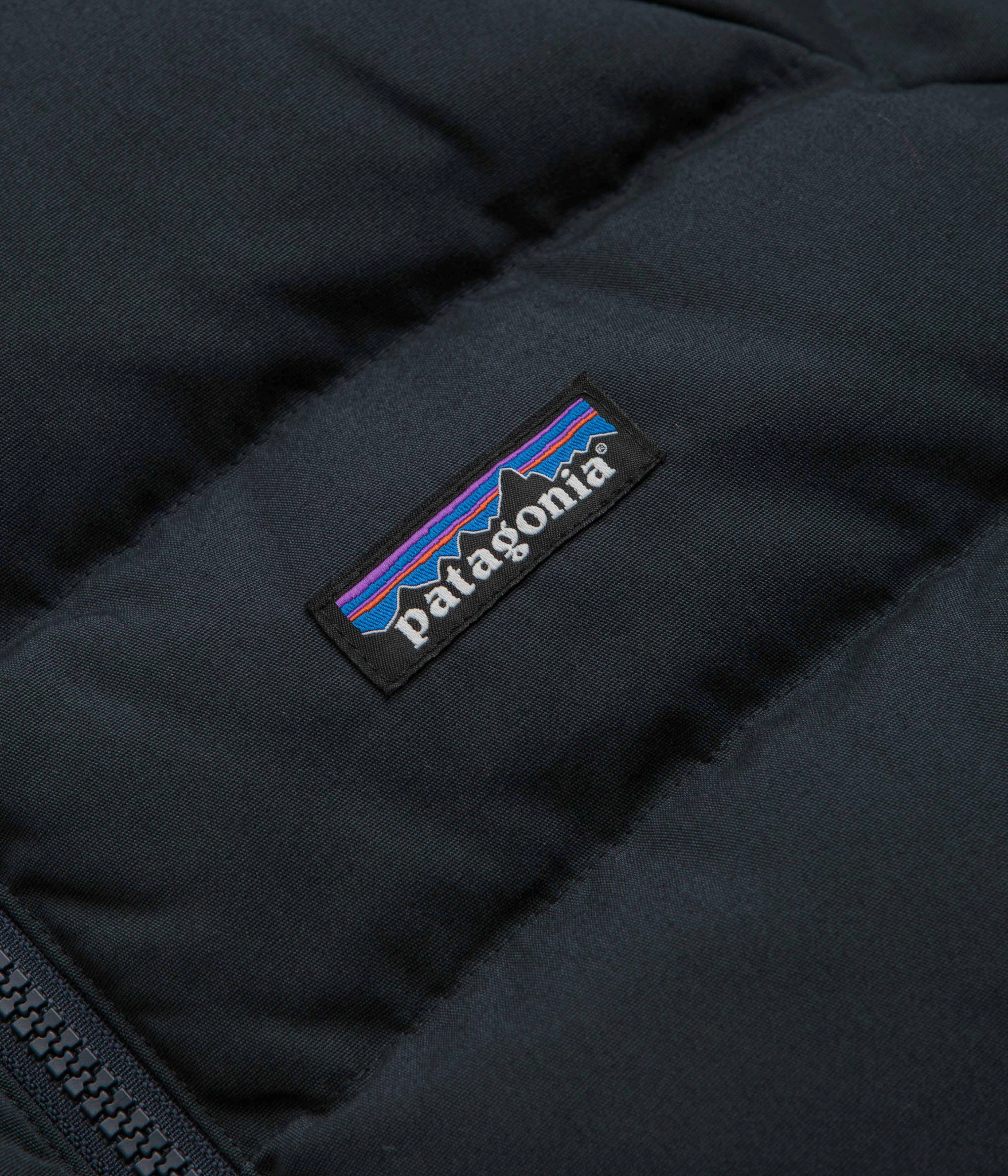 Patagonia Cotton Down Jacket - Pitch Blue Alpine Conditions Minimal Utility