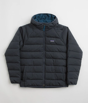 Flexible Movement Patagonia Cotton Down Jacket - Pitch Blue