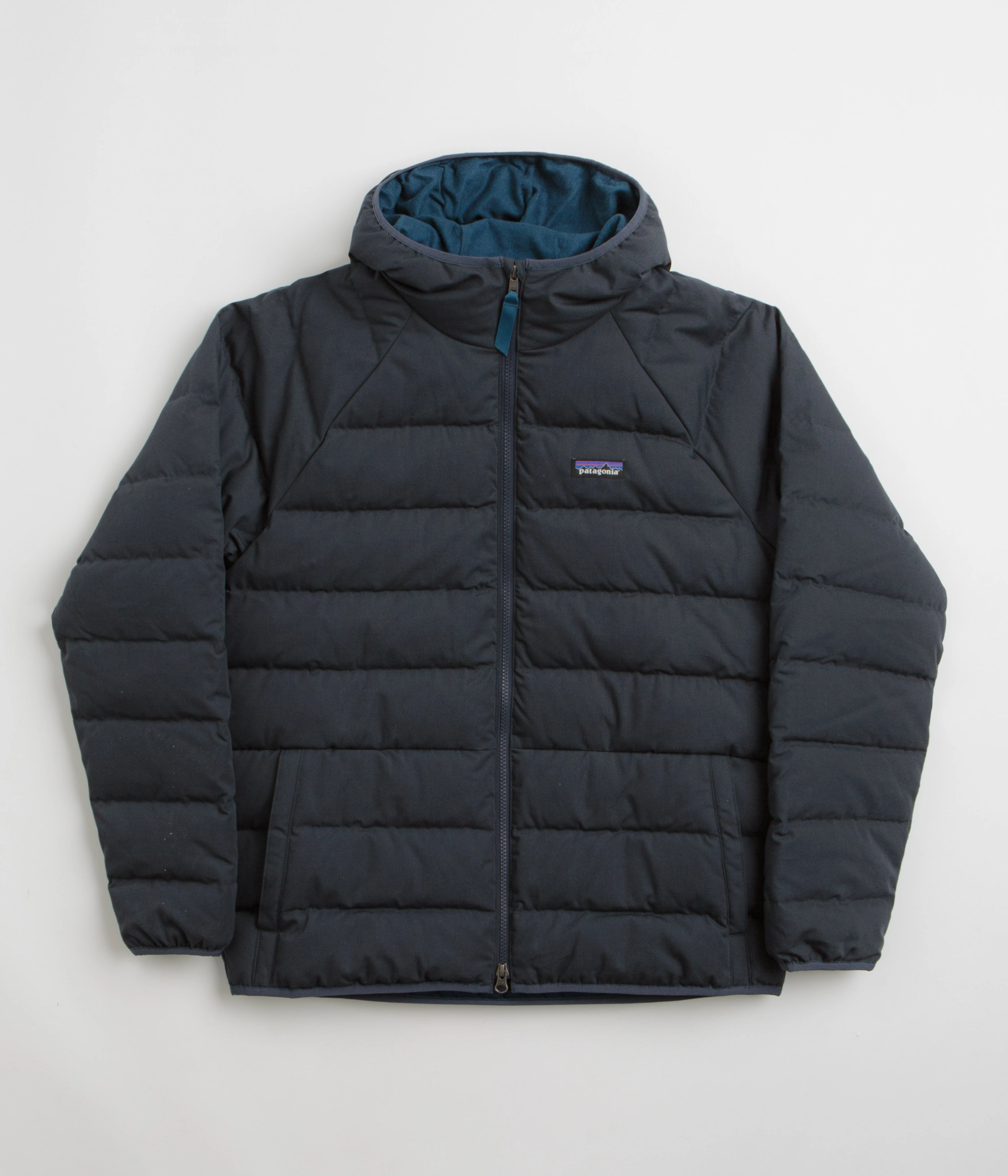 Flexible Movement Patagonia Cotton Down Jacket - Pitch Blue