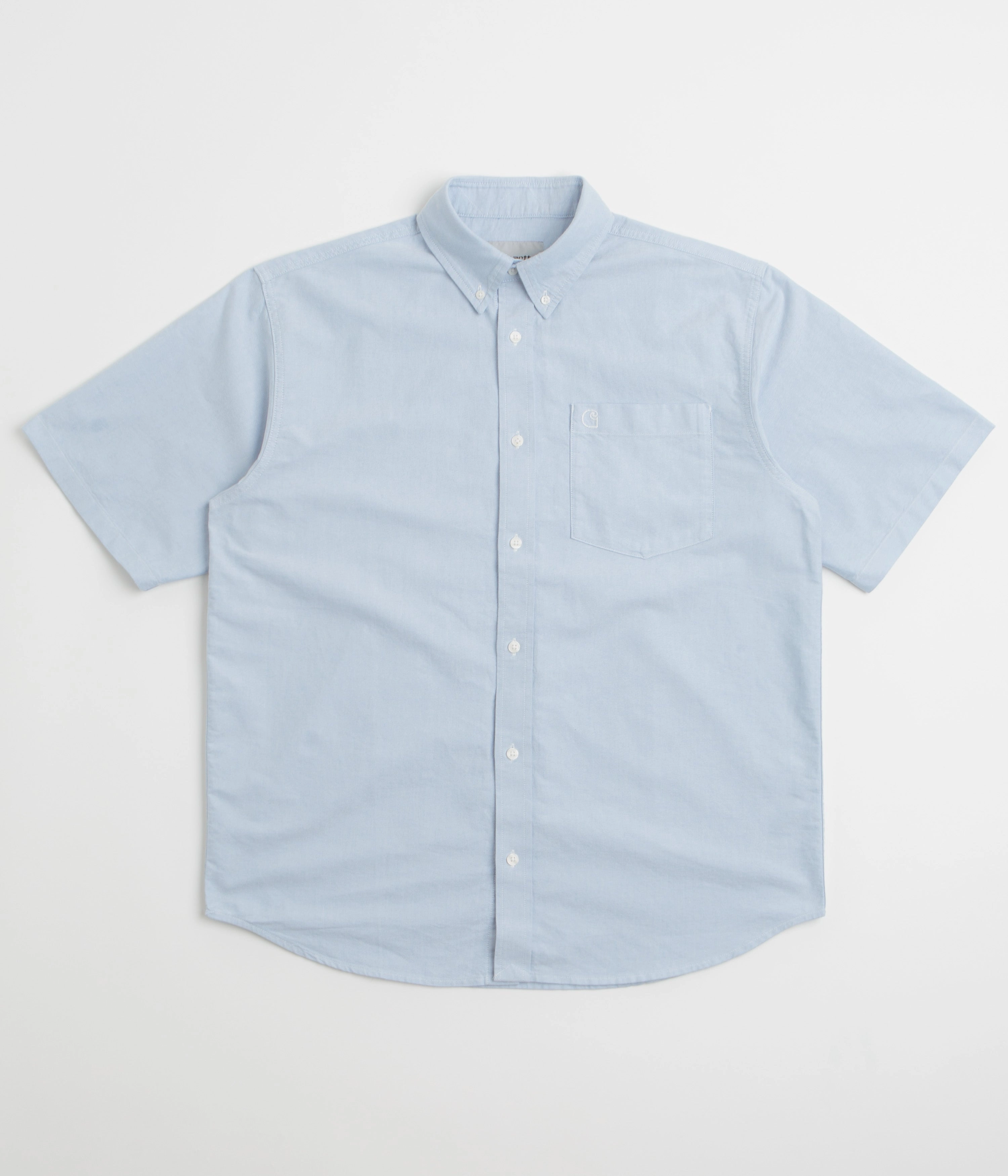 Carhartt Braxton Short Sleeve Shirt - Bleach / Wax Vibrant Colors