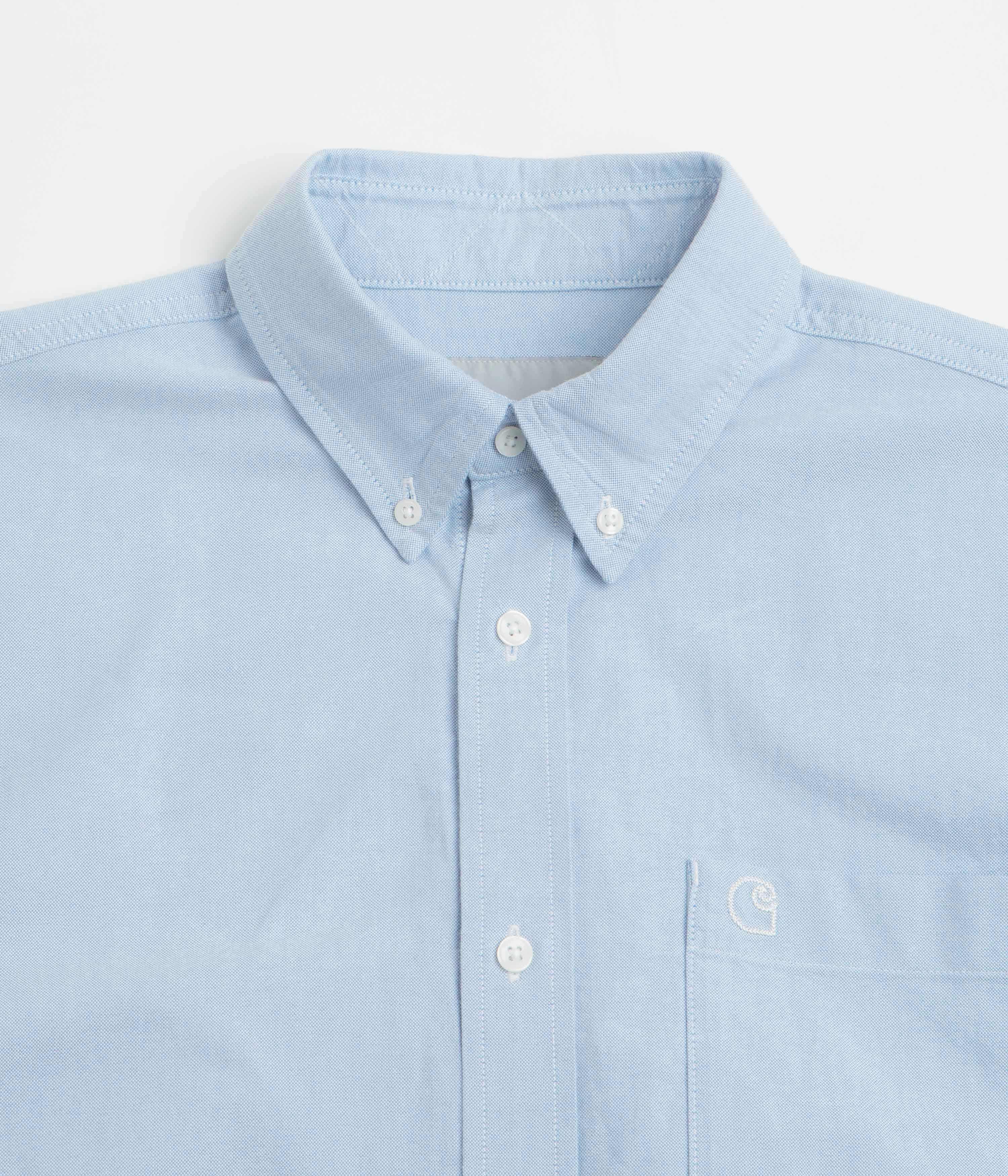 Lakeside Relaxation Carhartt Braxton Short Sleeve Shirt - Bleach / Wax