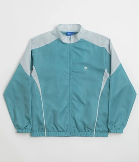 Helas Compete Tracksuit Jacket - Grey / Blue Neutral Style