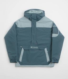 Columbia Challenger II Insulated Pullover Jacket - Everblue / Crushed Blue Travel Fashion doctors