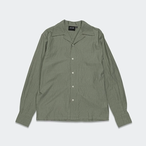 Winter Comfort Camp Collar Shirt - Sage