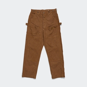 Layered Wear Comfort waistband Canvas LUMBER Pants - Gold