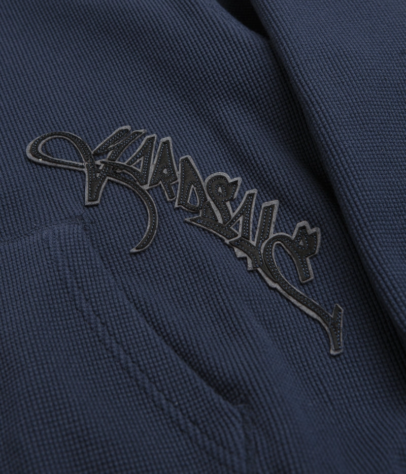 Yardsale Exo Hoodie - Indigo Hidden Pocket Compartments